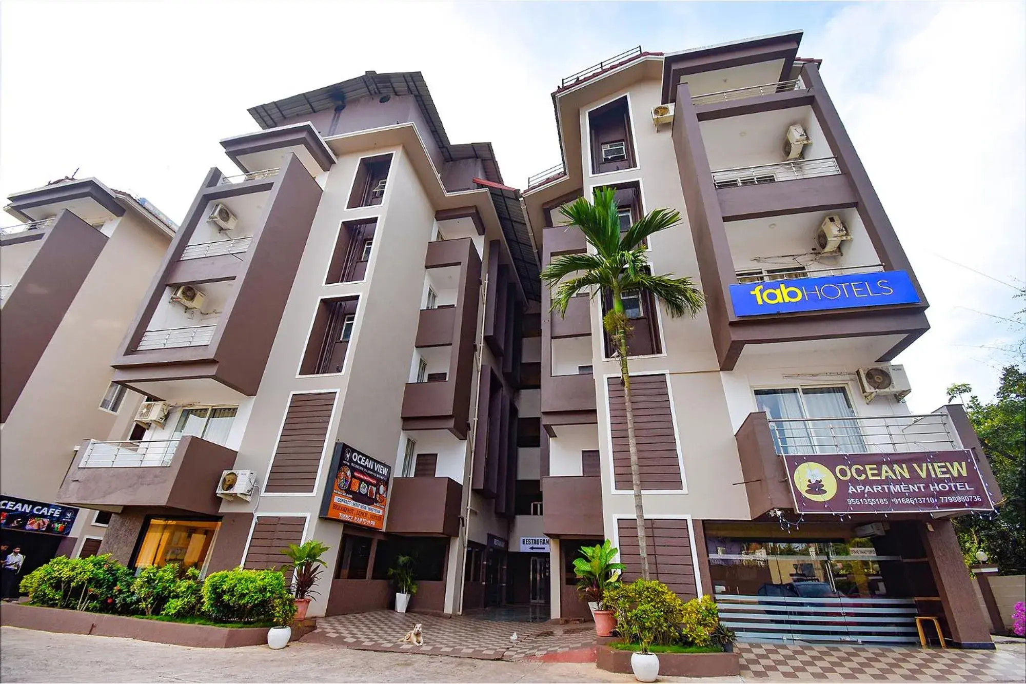 Facade/entrance in FabHotel Ocean View Apartment - Dabolim Facade/entrance in FabHotel Ocean View Apartment - Dabolim