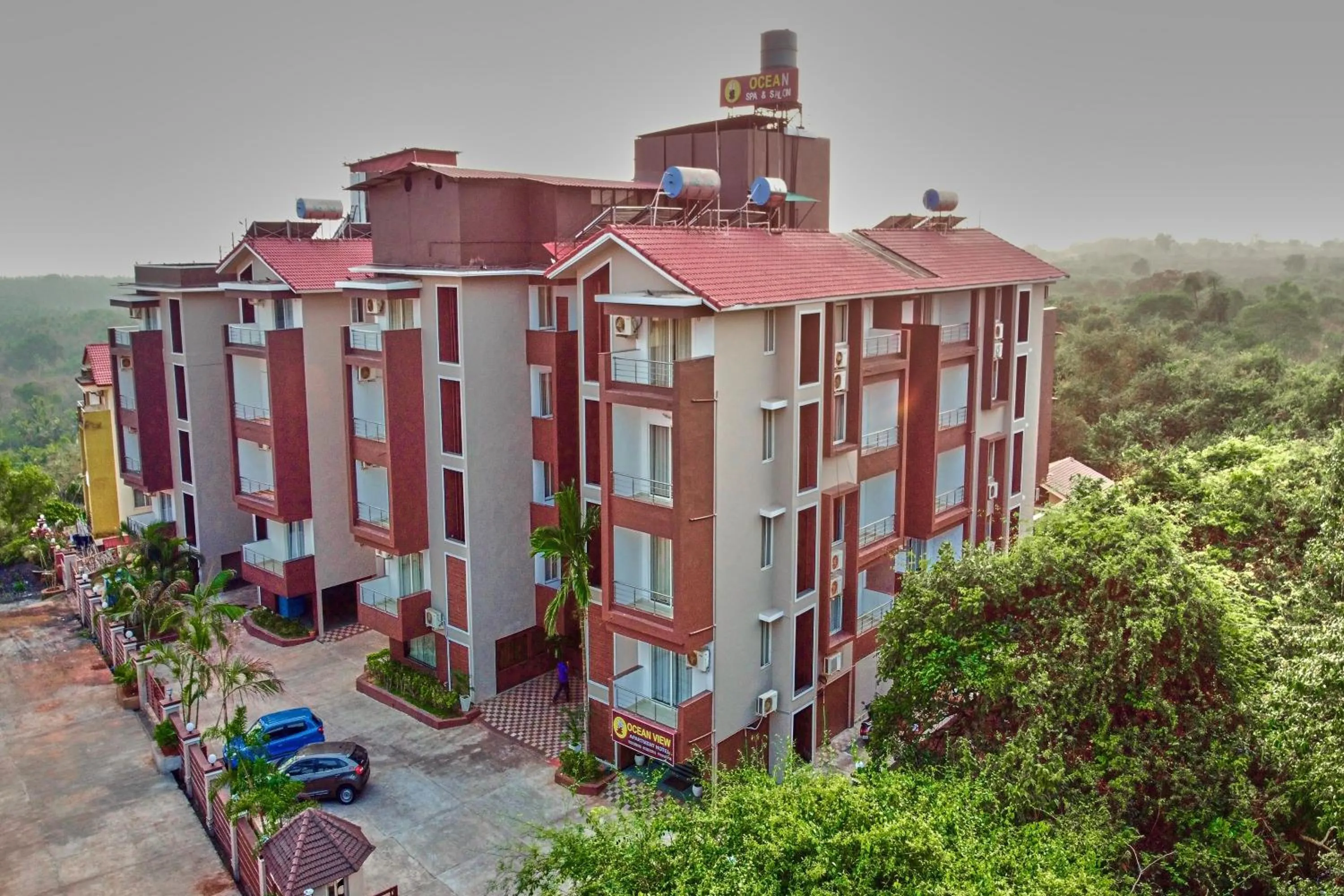 Property building in FabHotel Ocean View Apartment - Dabolim
