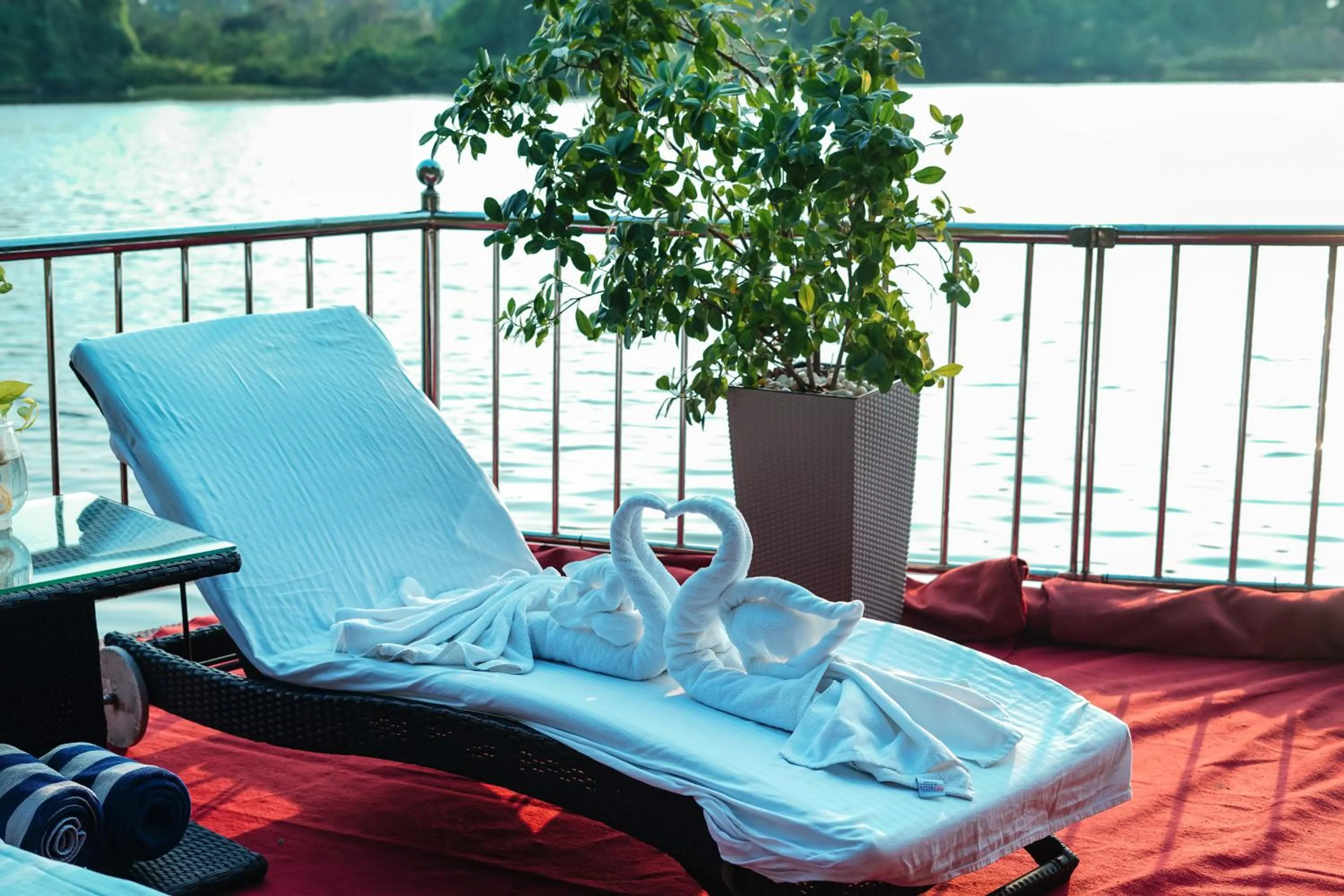 River view in JVK Park Hotel