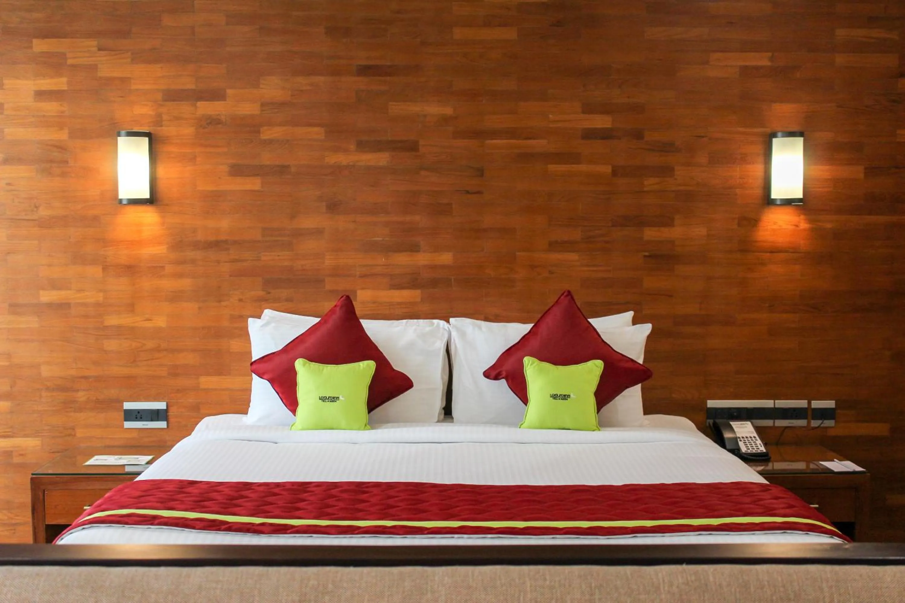 Bedroom, Bed in JVK Park Hotel