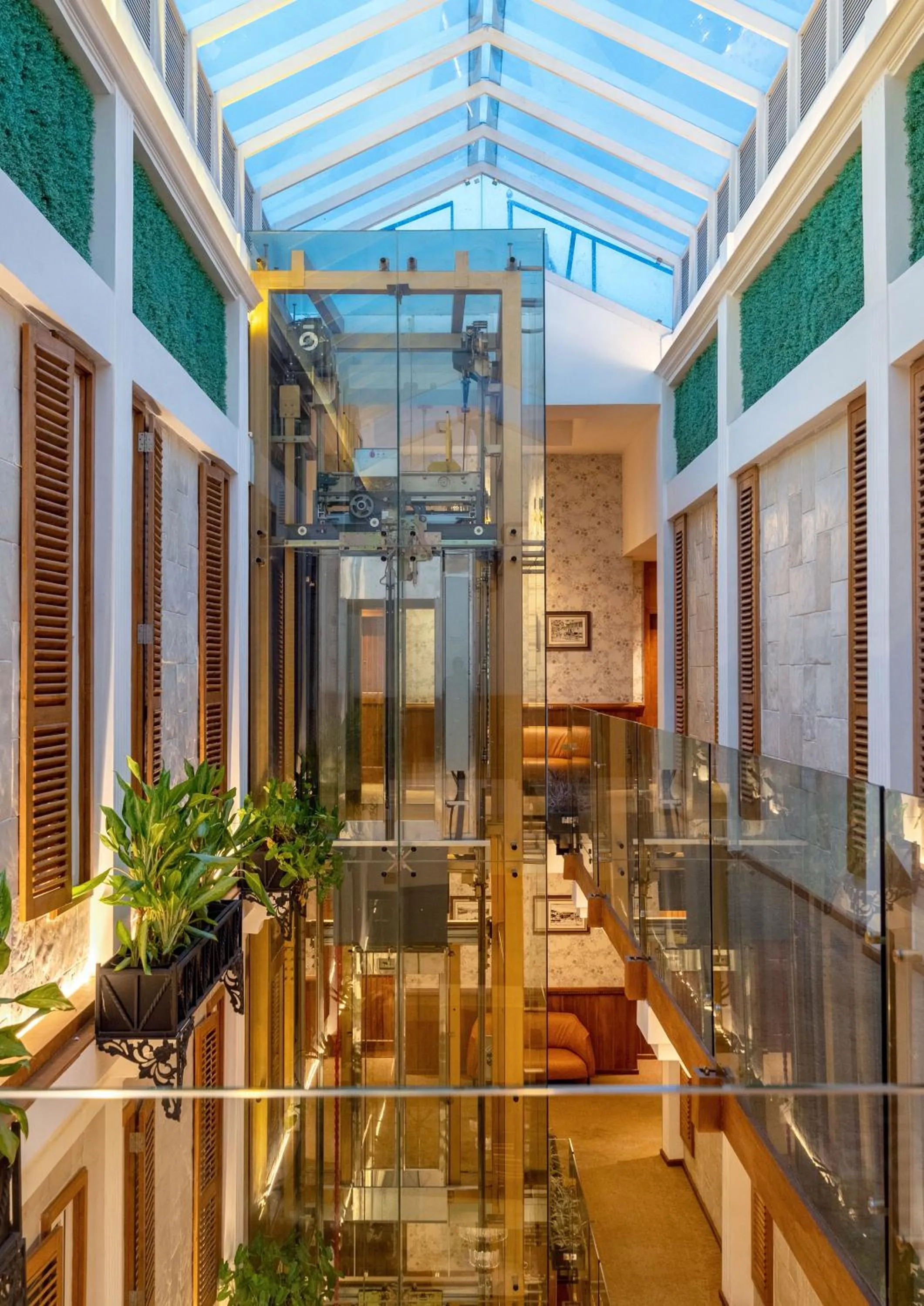 elevator in The Radh Hotel