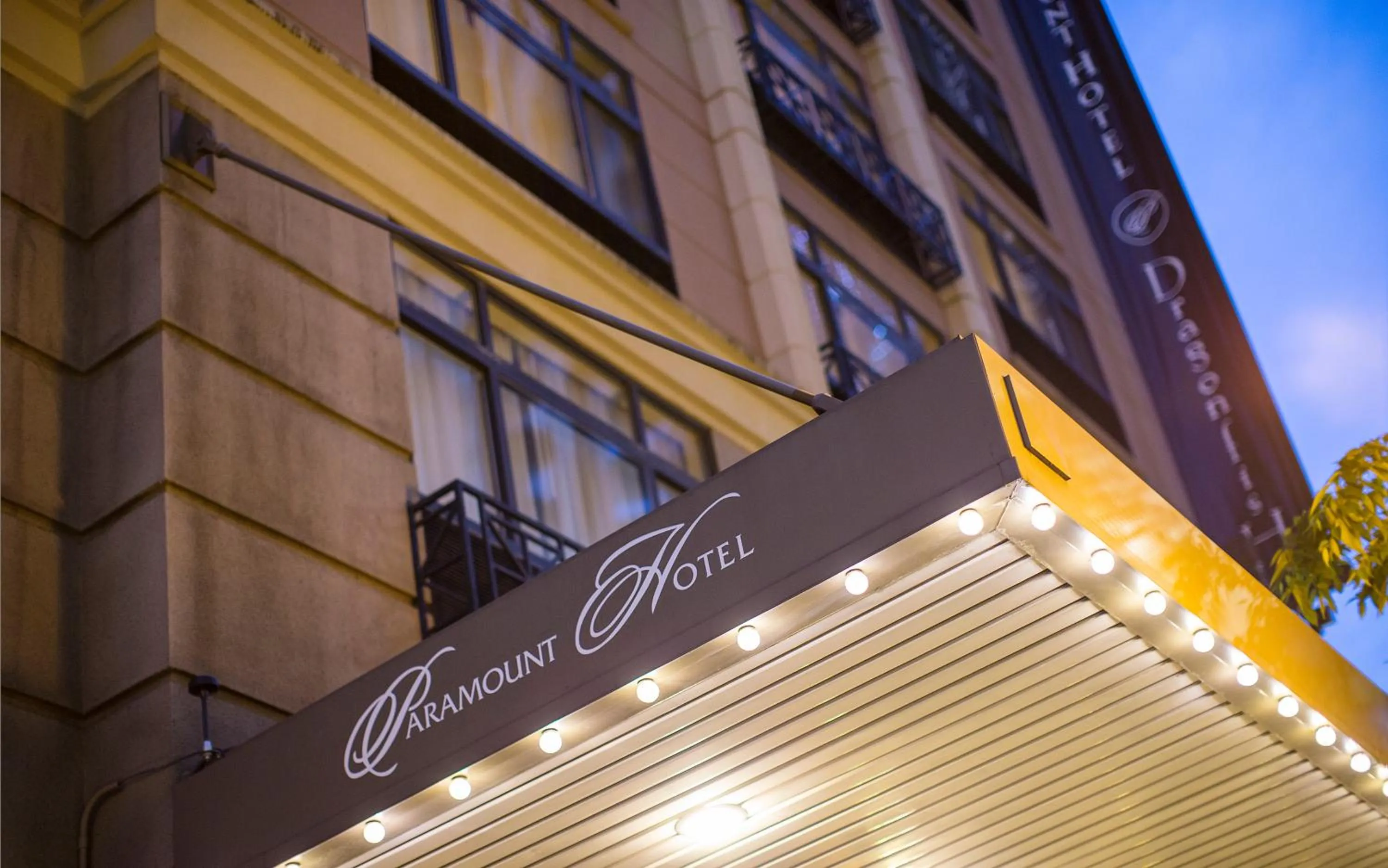 Facade/entrance in The Paramount Hotel