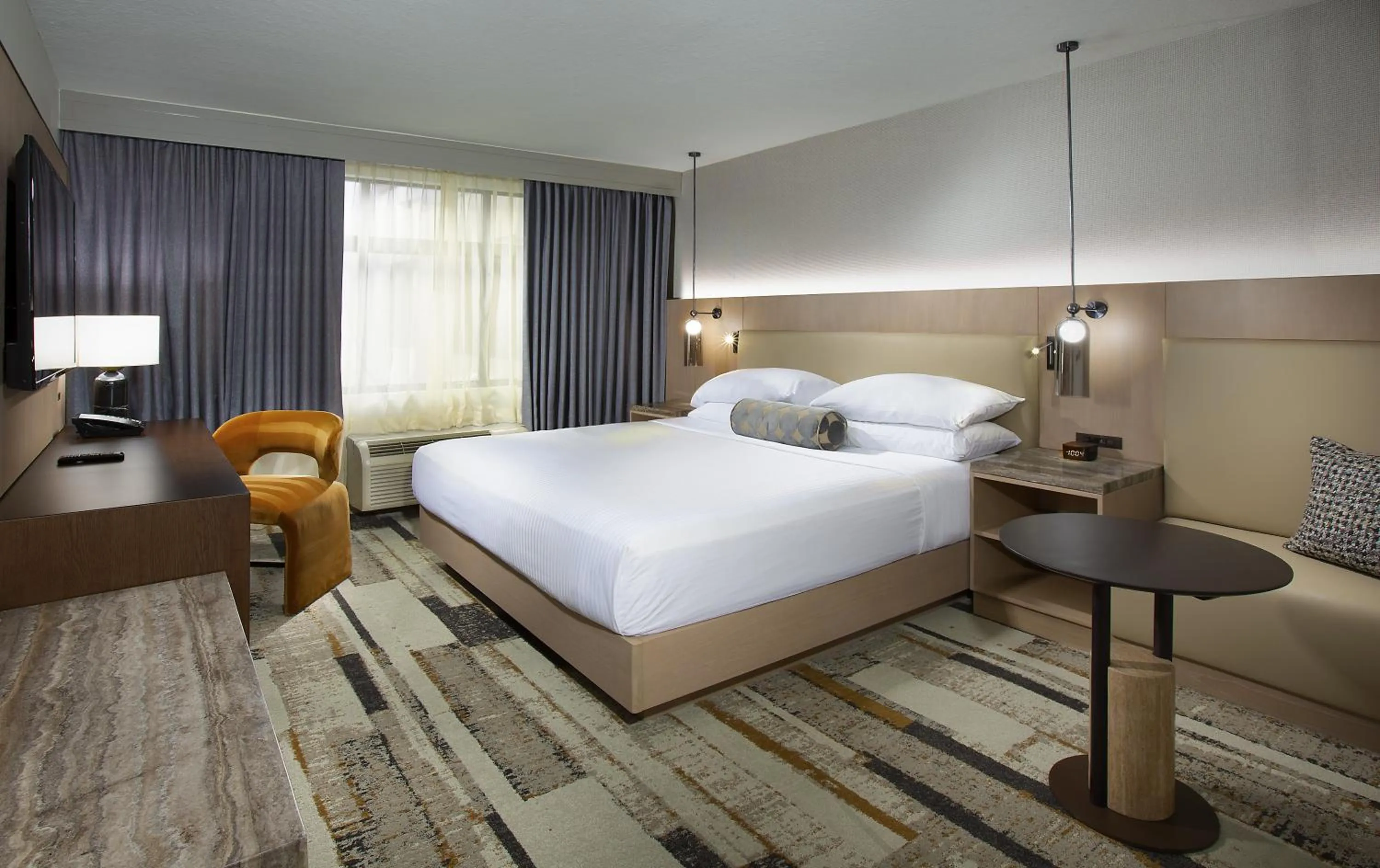 Bed in The Paramount Hotel