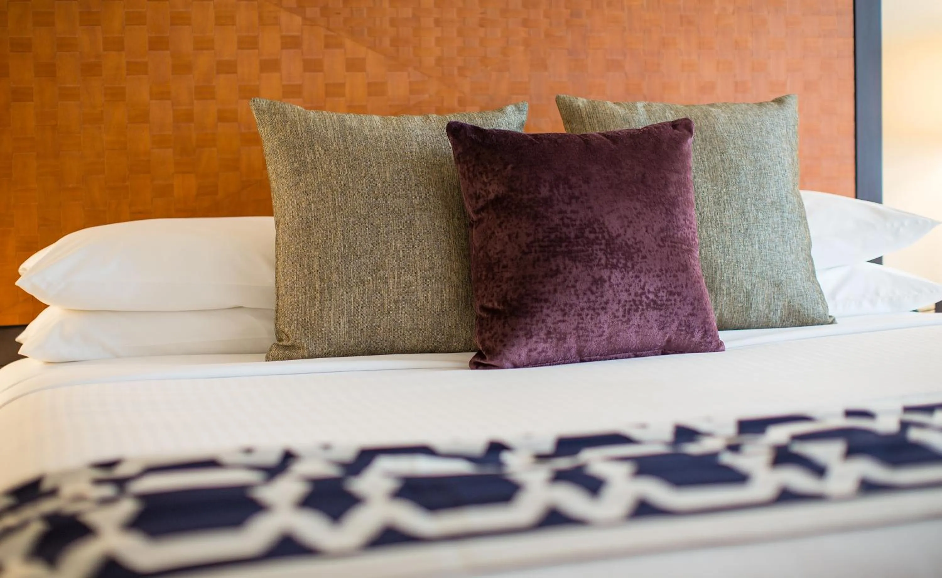 Decorative detail, Bed in The Paramount Hotel