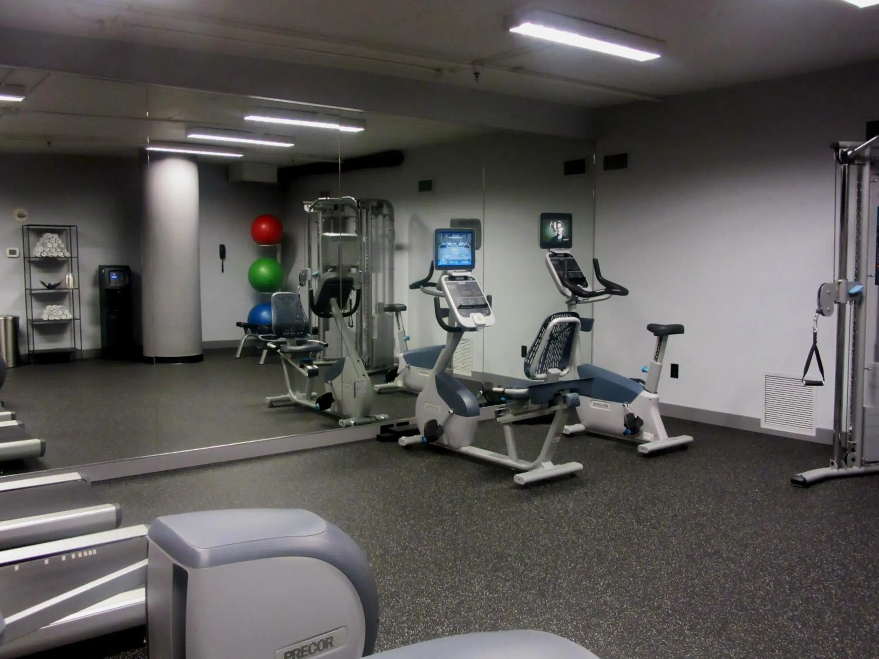 Fitness centre/facilities in The Paramount Hotel Fitness centre/facilities in The Paramount Hotel