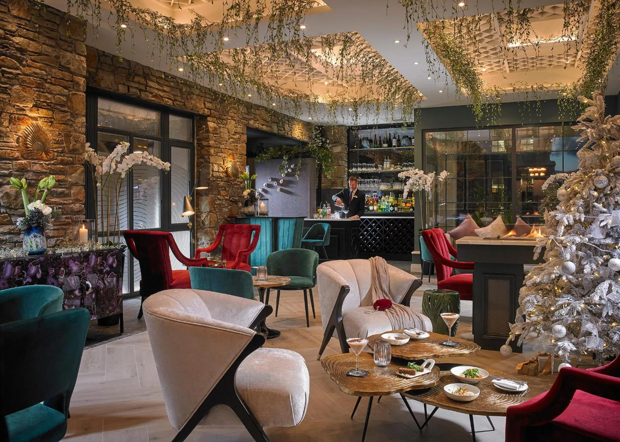 Lounge or bar in The Rose Hotel