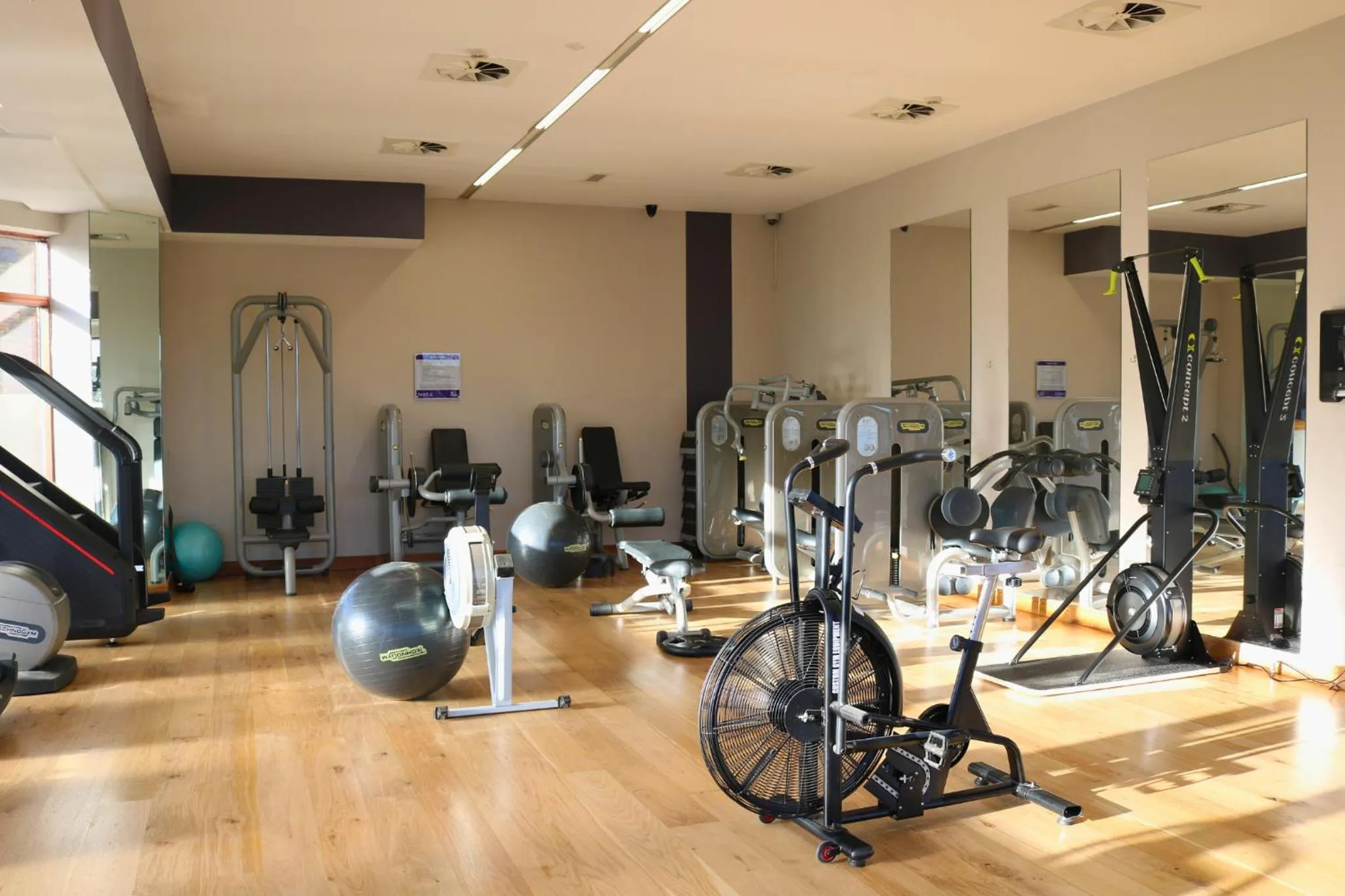 Fitness centre/facilities in The Rose Hotel