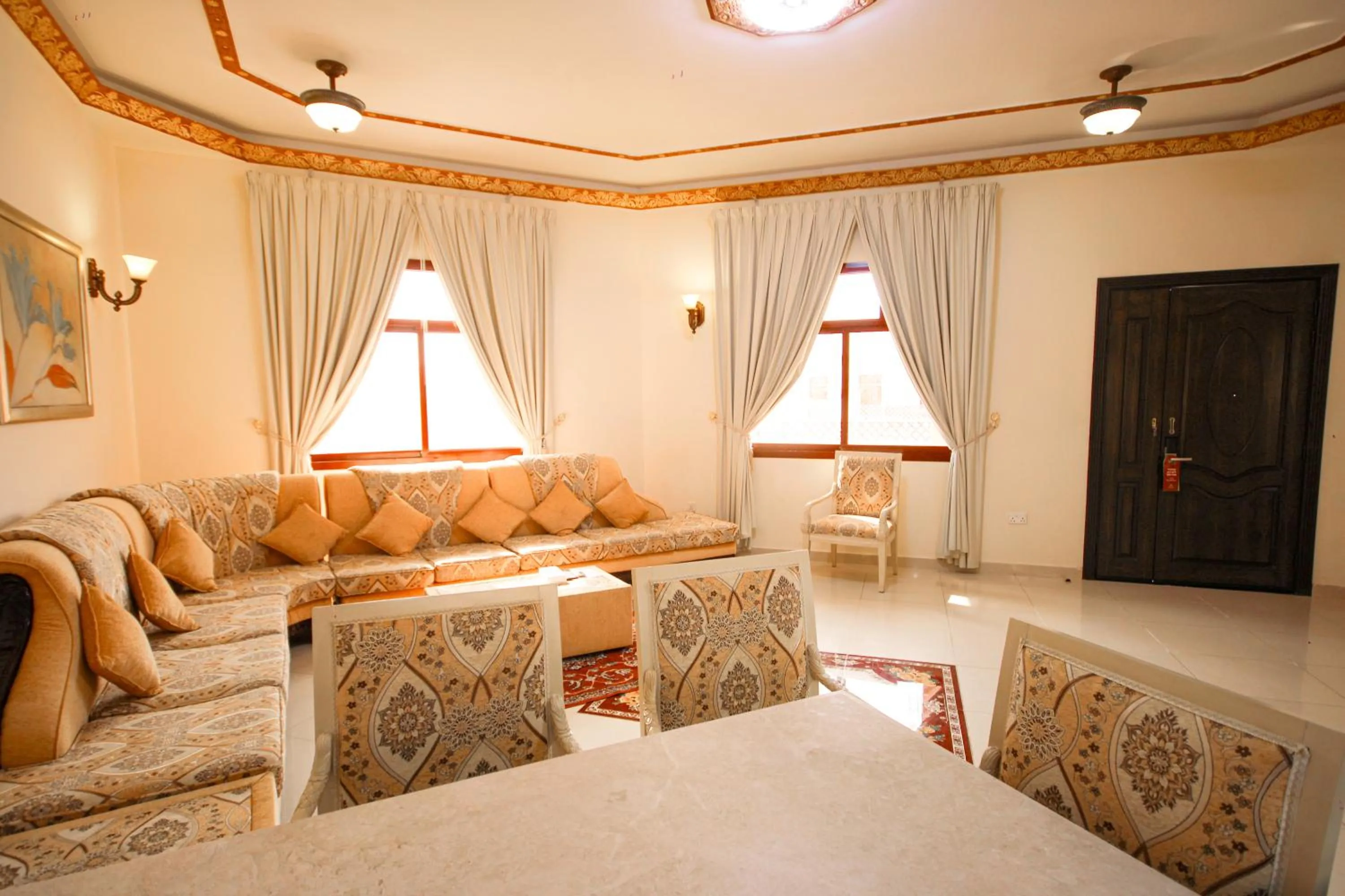 Bed in Al Bada Hotel and Resort