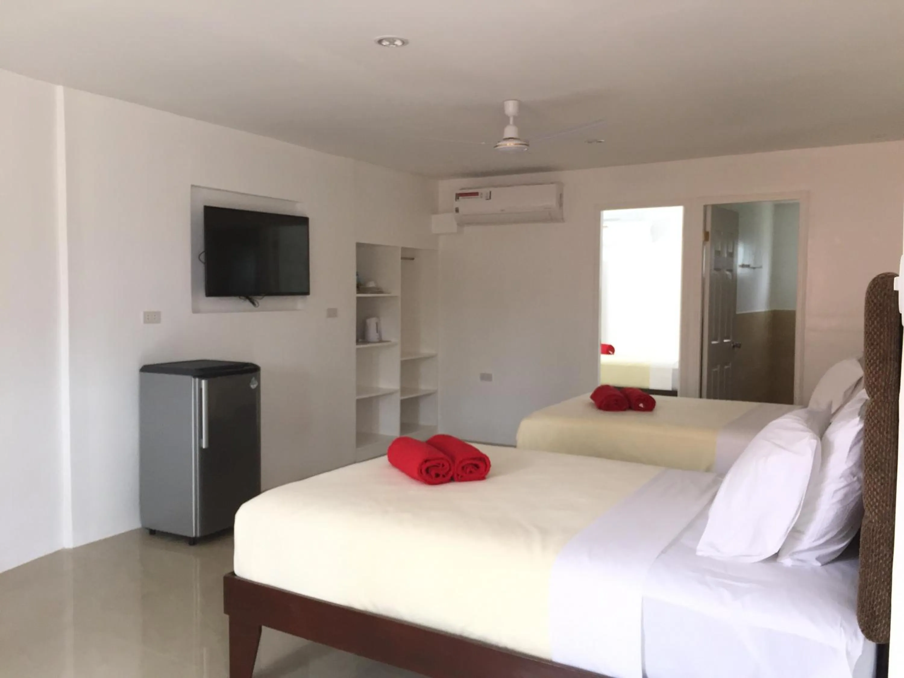 Bed in Heartland Hotel Serviced Rooms & Apartments.