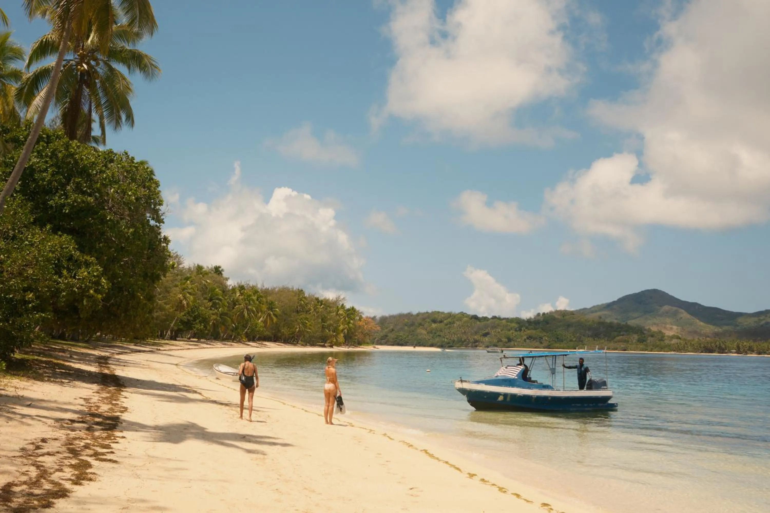 People in Navutu Stars Resort