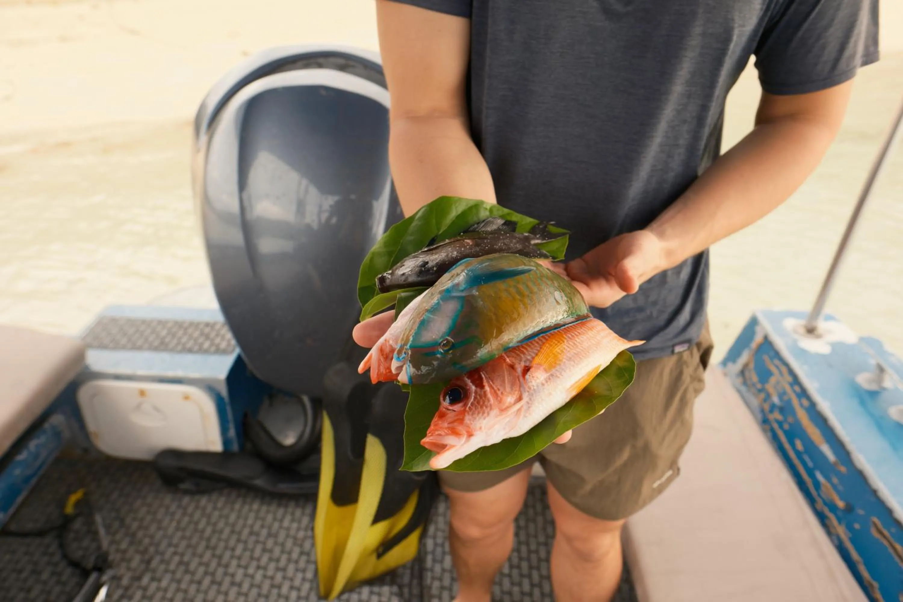 People in Navutu Stars Resort