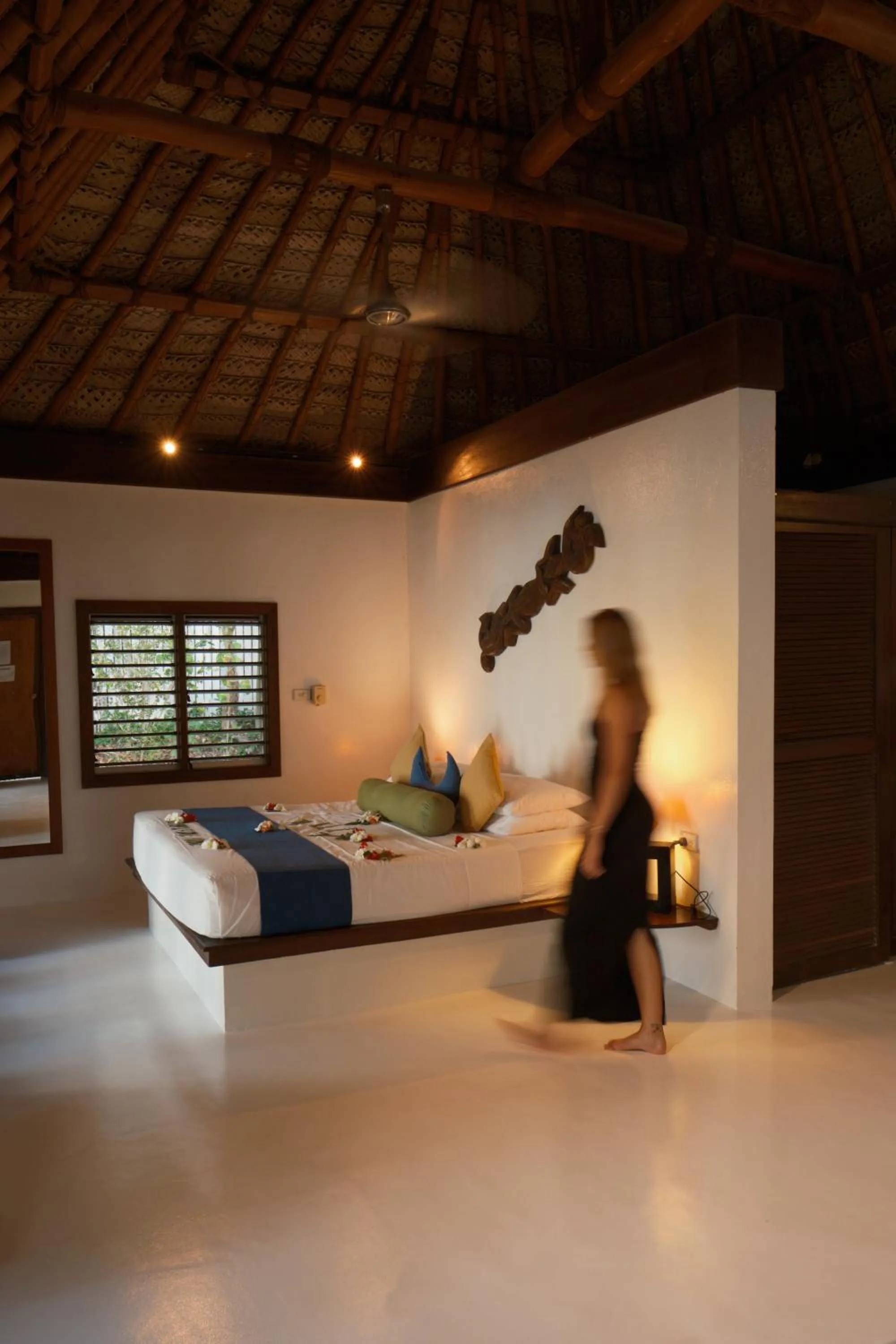 People, Bed in Navutu Stars Resort