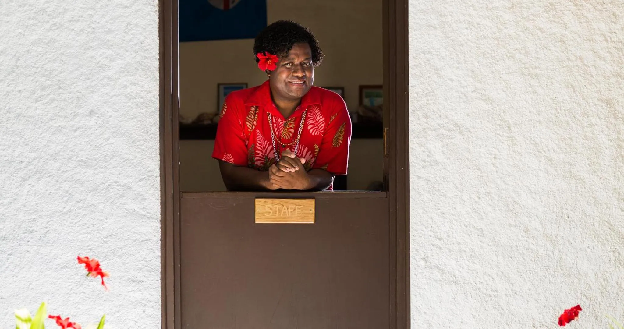 Staff in Navutu Stars Resort