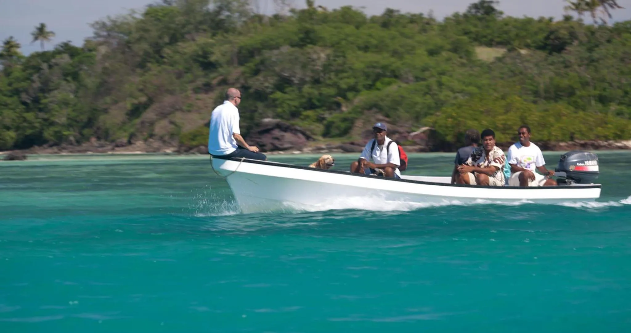 People in Navutu Stars Resort