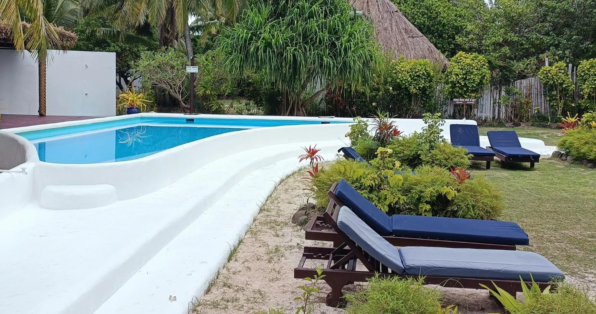 Pool view in Navutu Stars Resort
