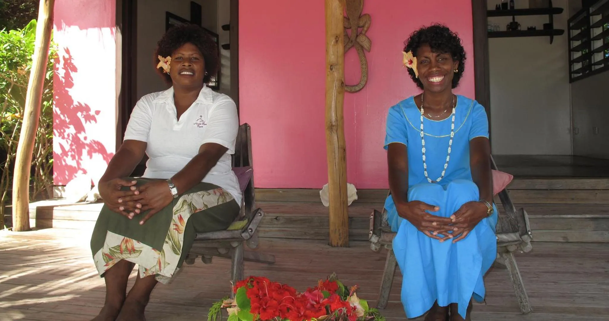 Staff in Navutu Stars Resort