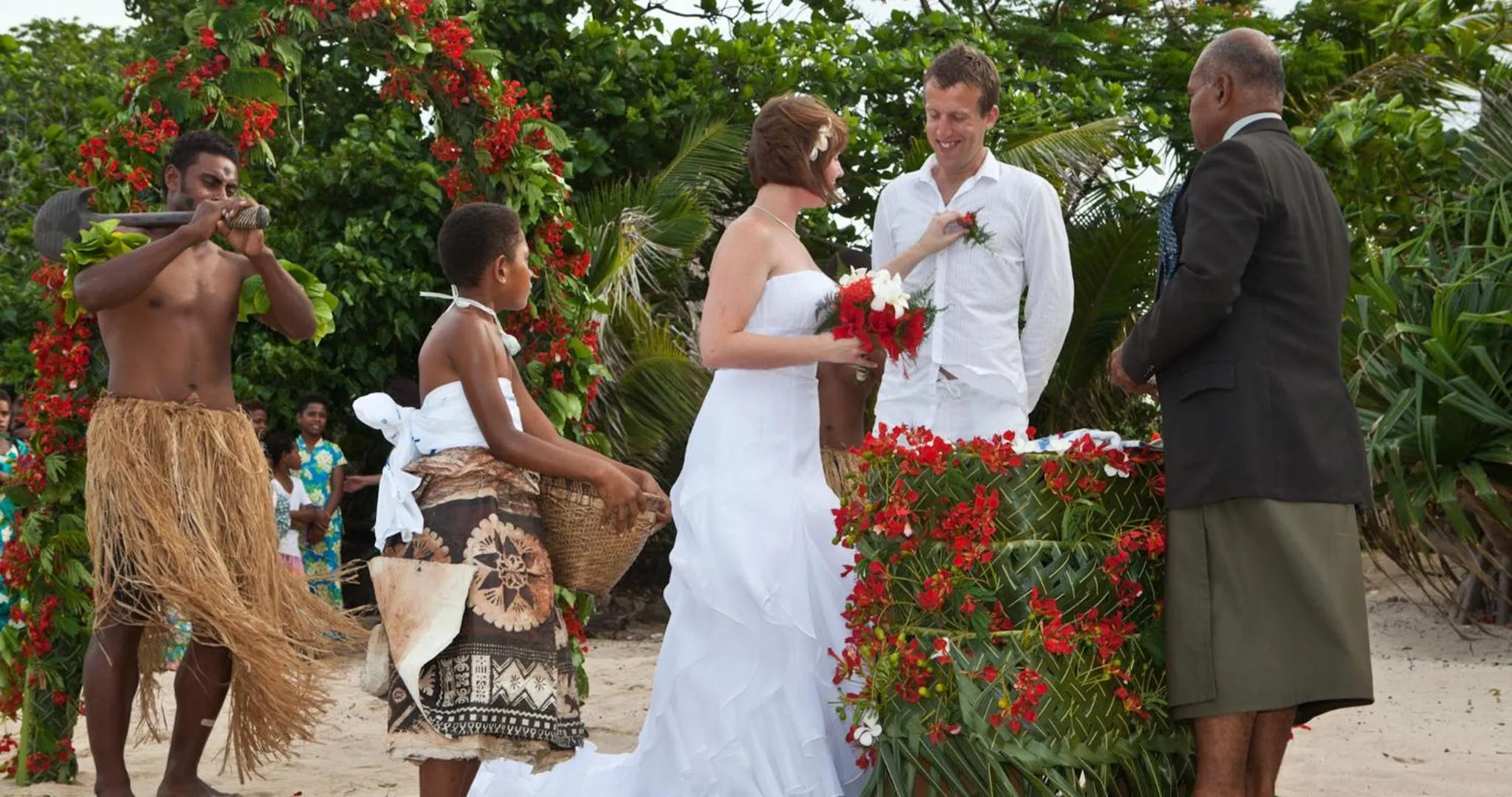 People in Navutu Stars Resort