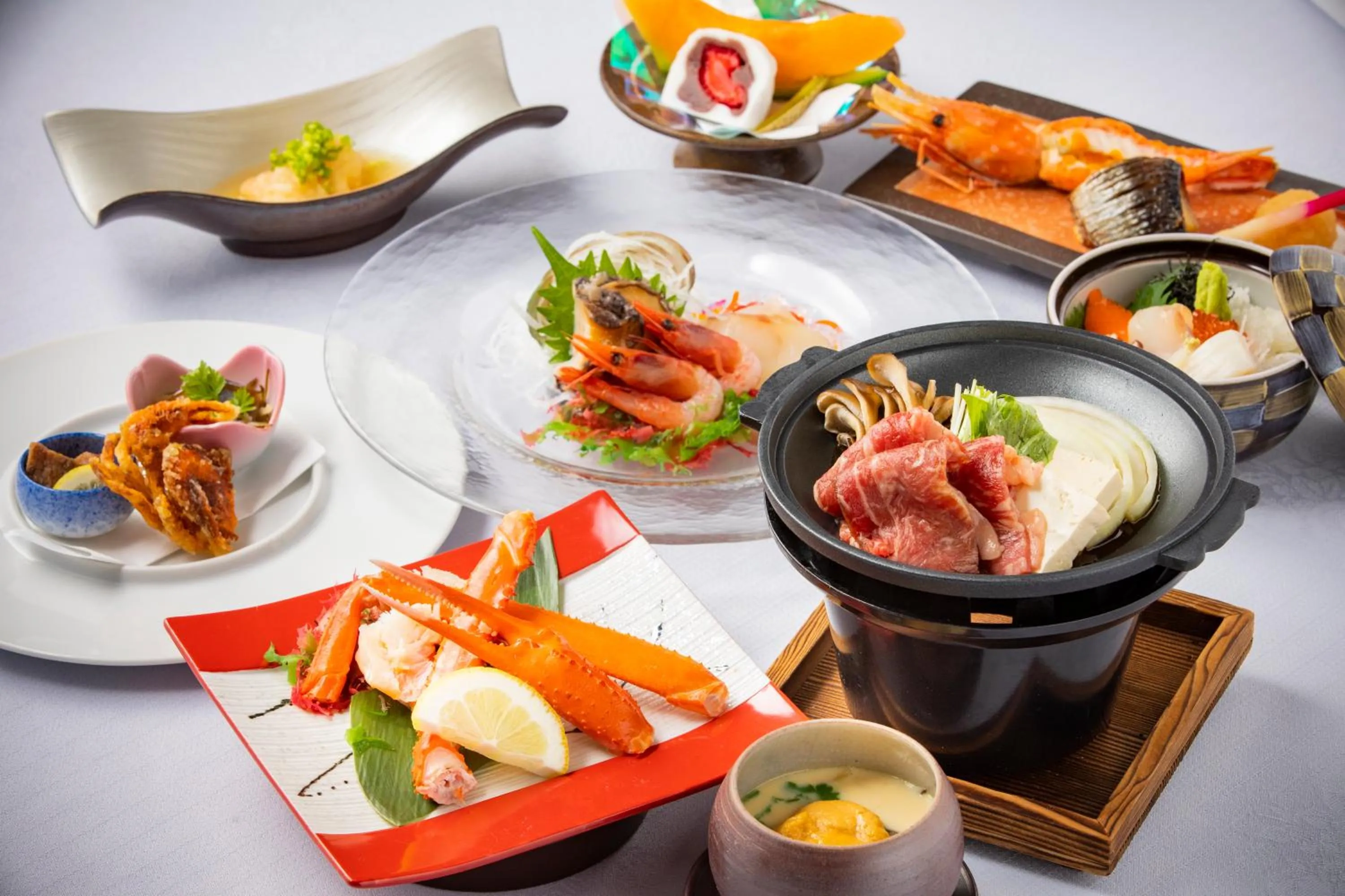 Food in Otaru Asari Classe Hotel