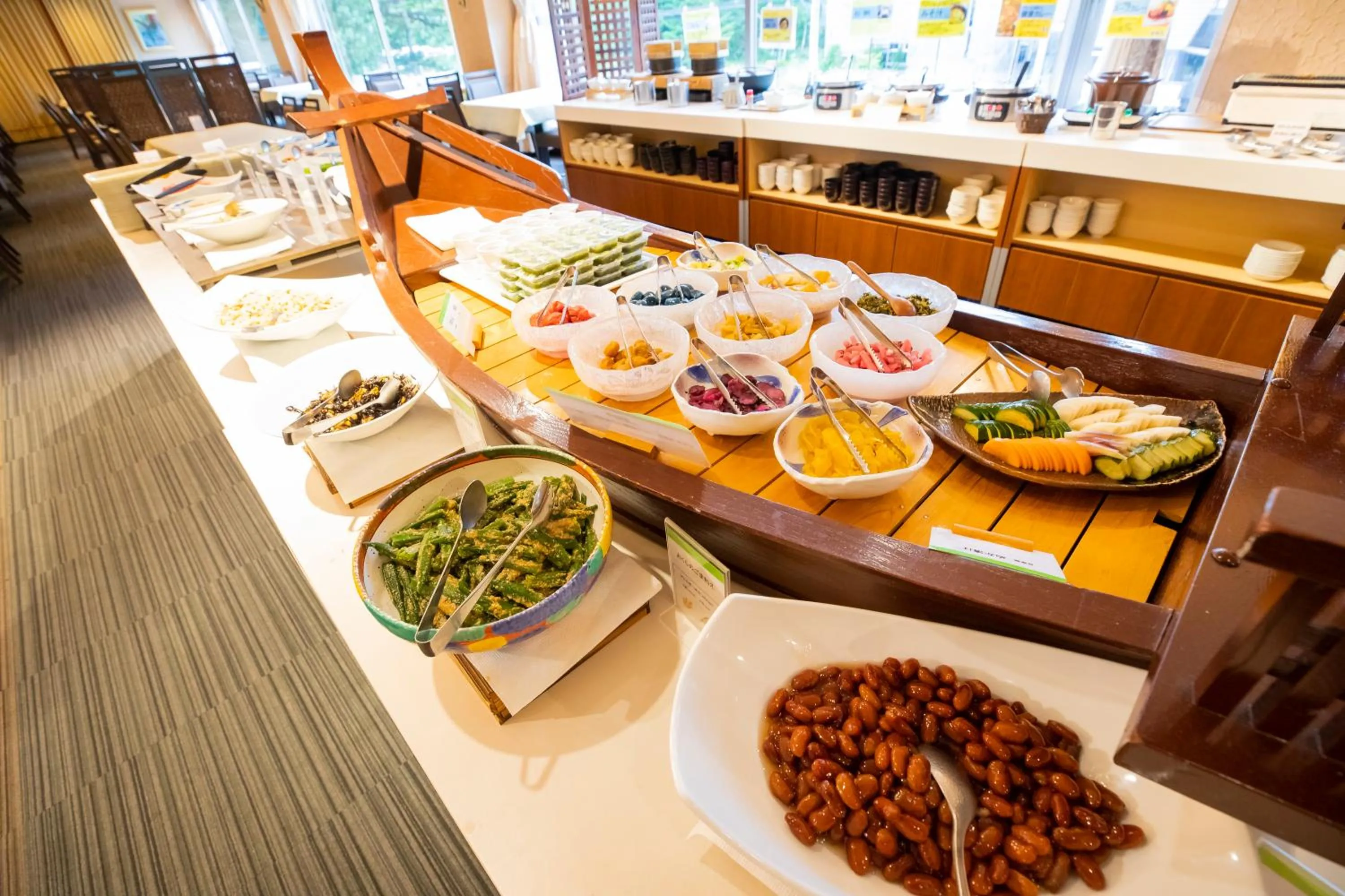 Buffet breakfast in Otaru Asari Classe Hotel