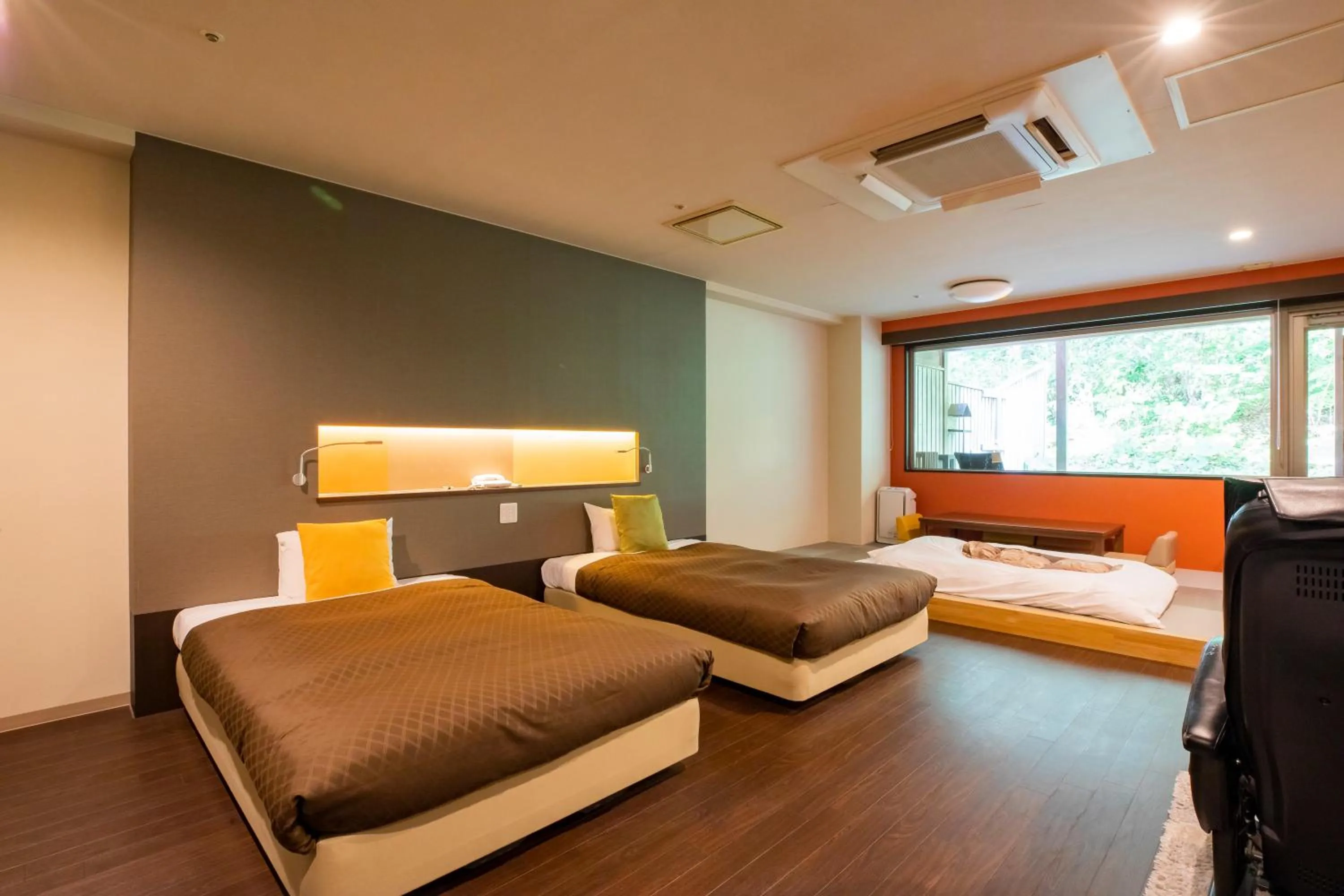 Photo of the whole room, Bed in Otaru Asari Classe Hotel