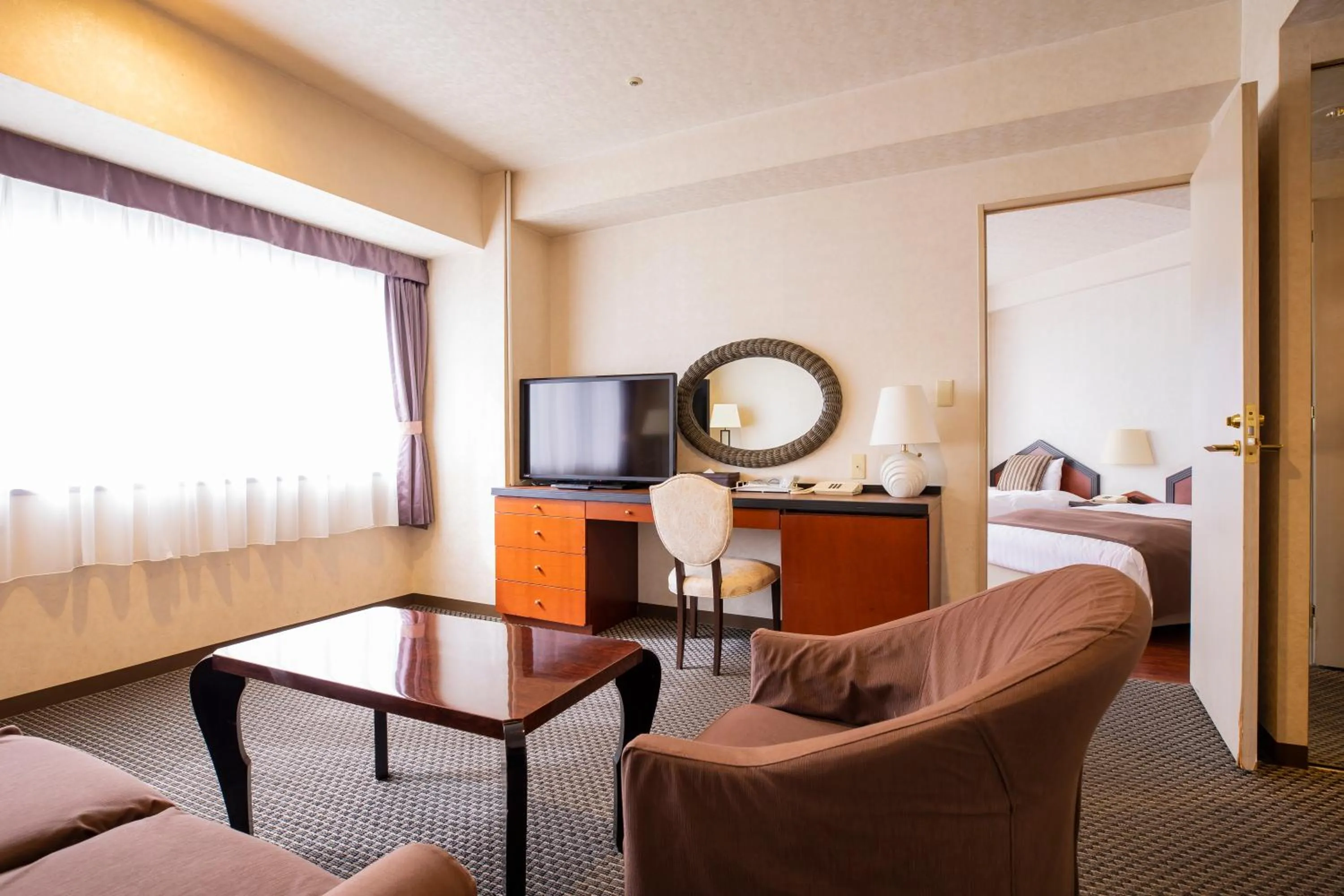 Photo of the whole room, Bed in Otaru Asari Classe Hotel