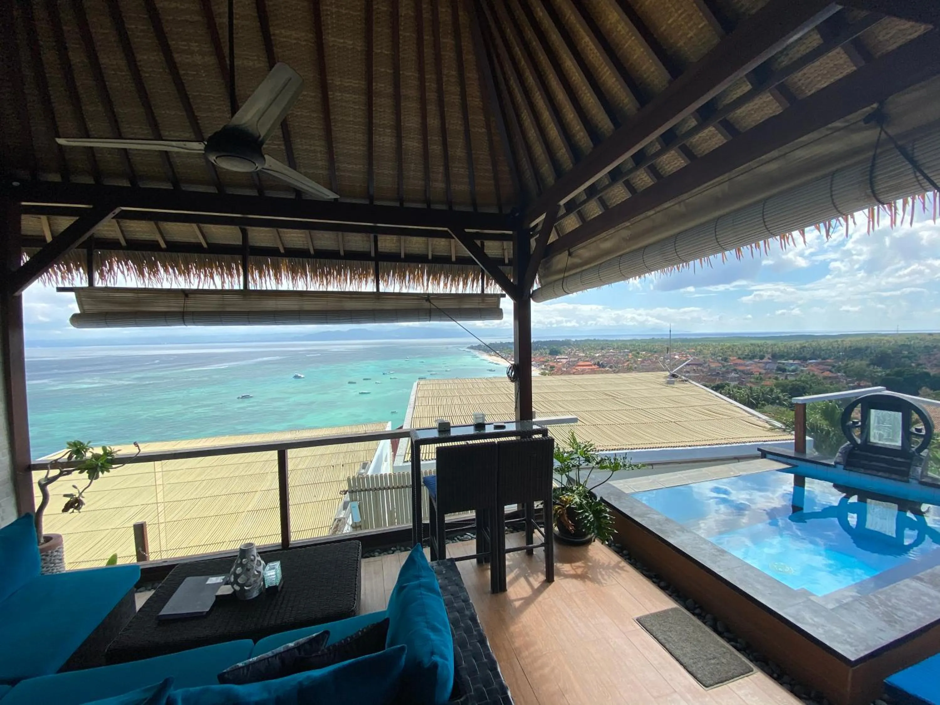 Pool view in Lembongan Harmony Villas