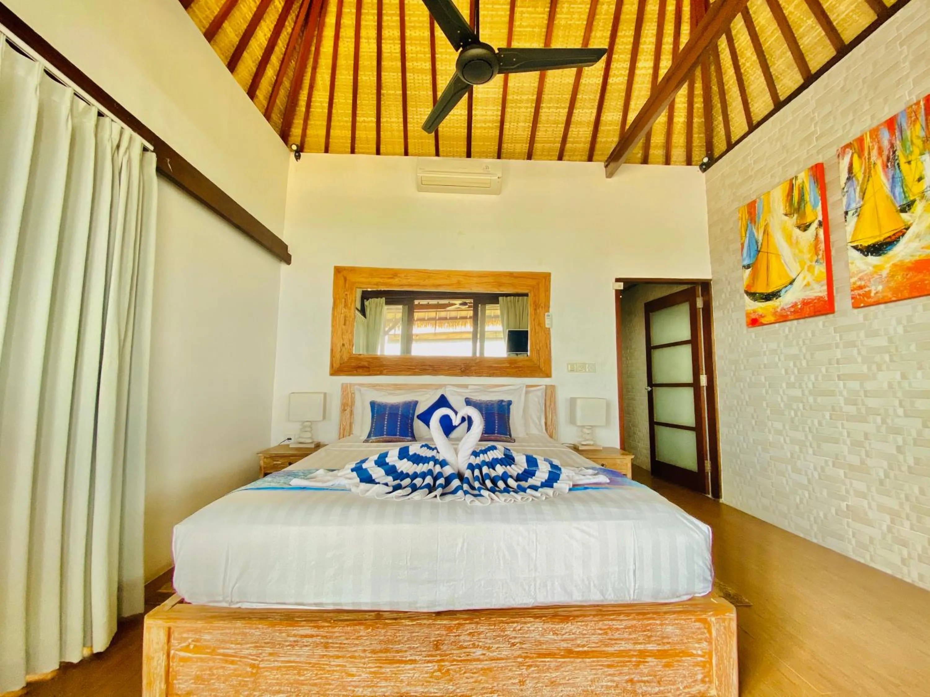 Bedroom, Bed in Lembongan Harmony Villas