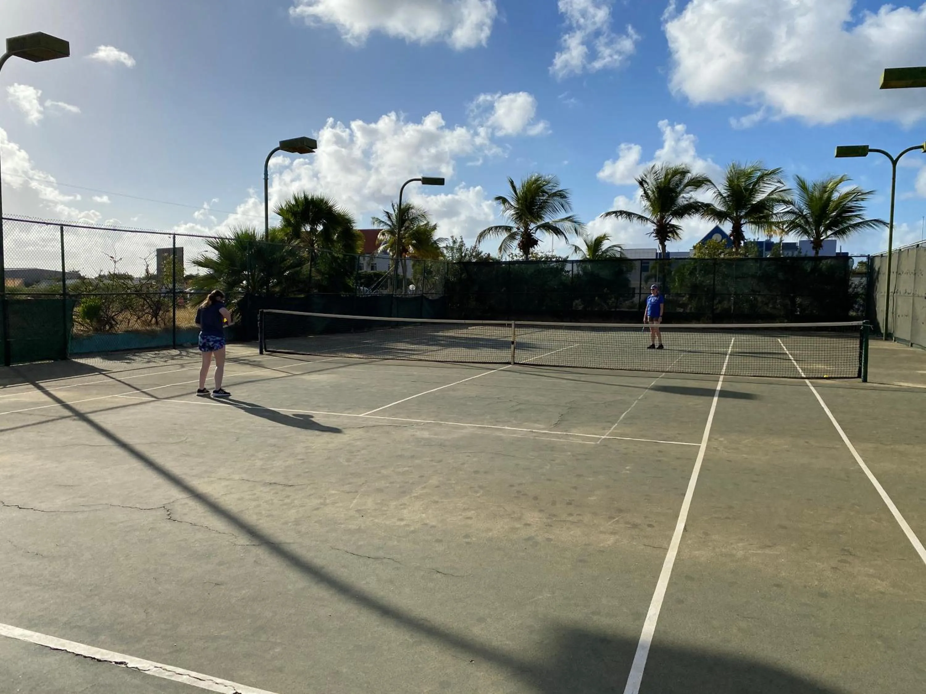 Tennis court in Sand Dollar Bonaire
