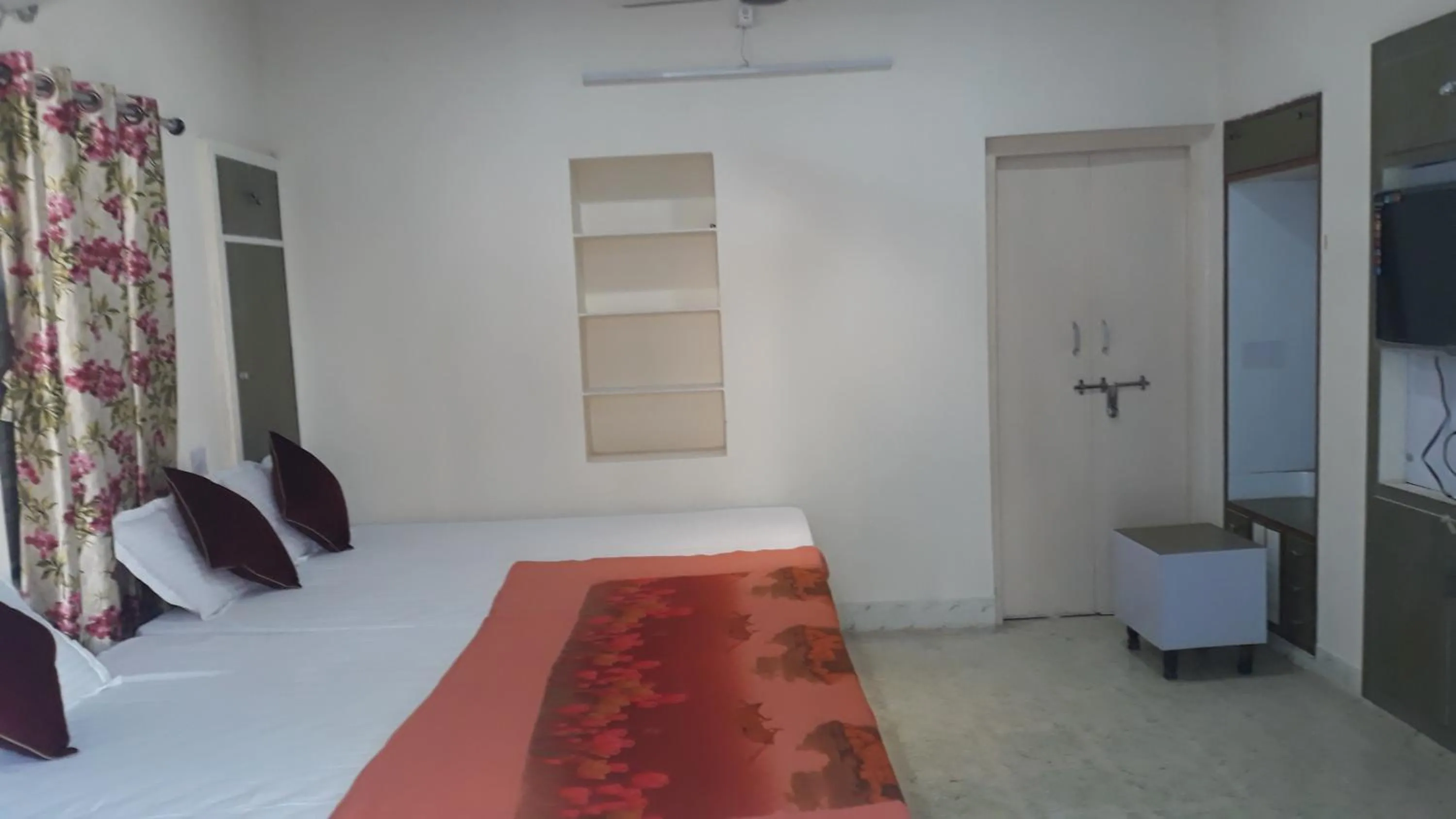Photo of the whole room, Bed in Gurukrupa Bunglow