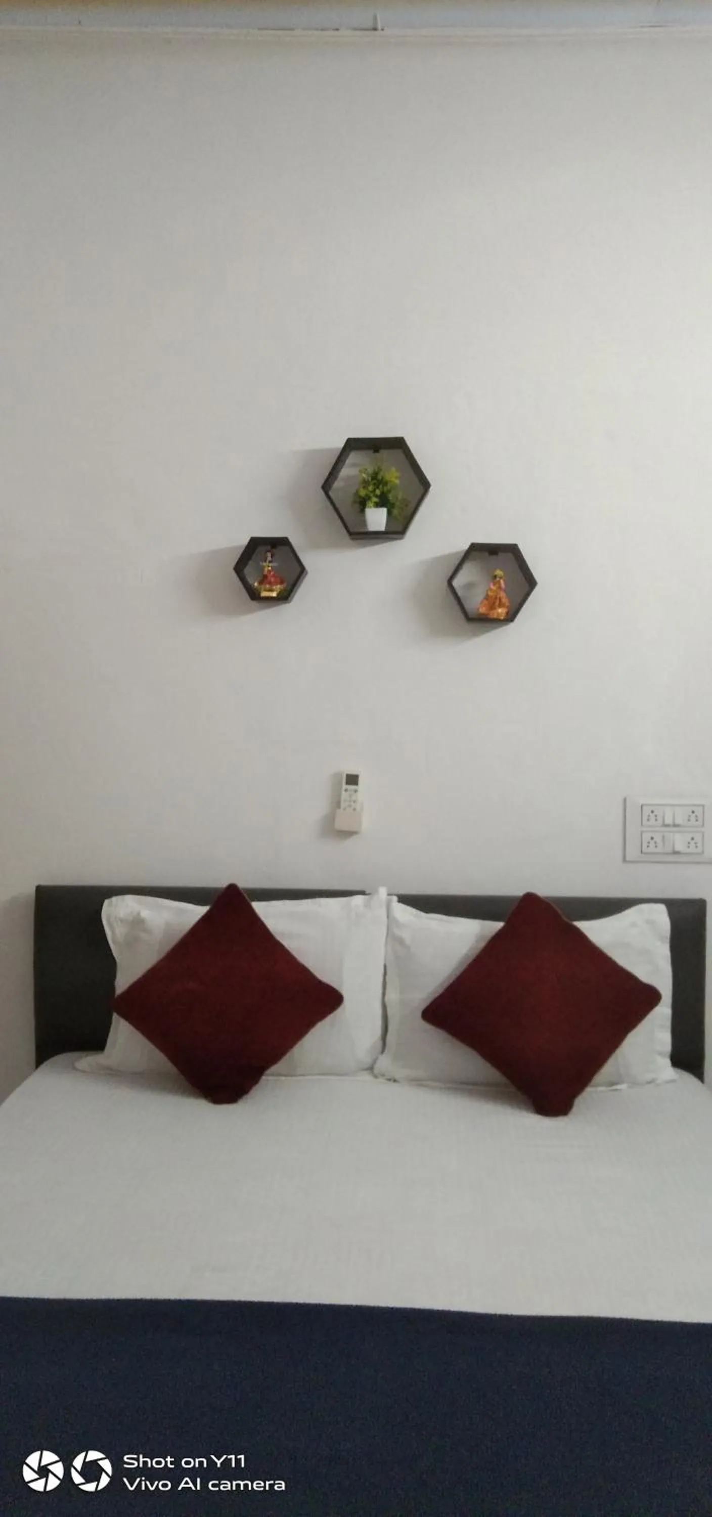 Bed in Gurukrupa Bunglow