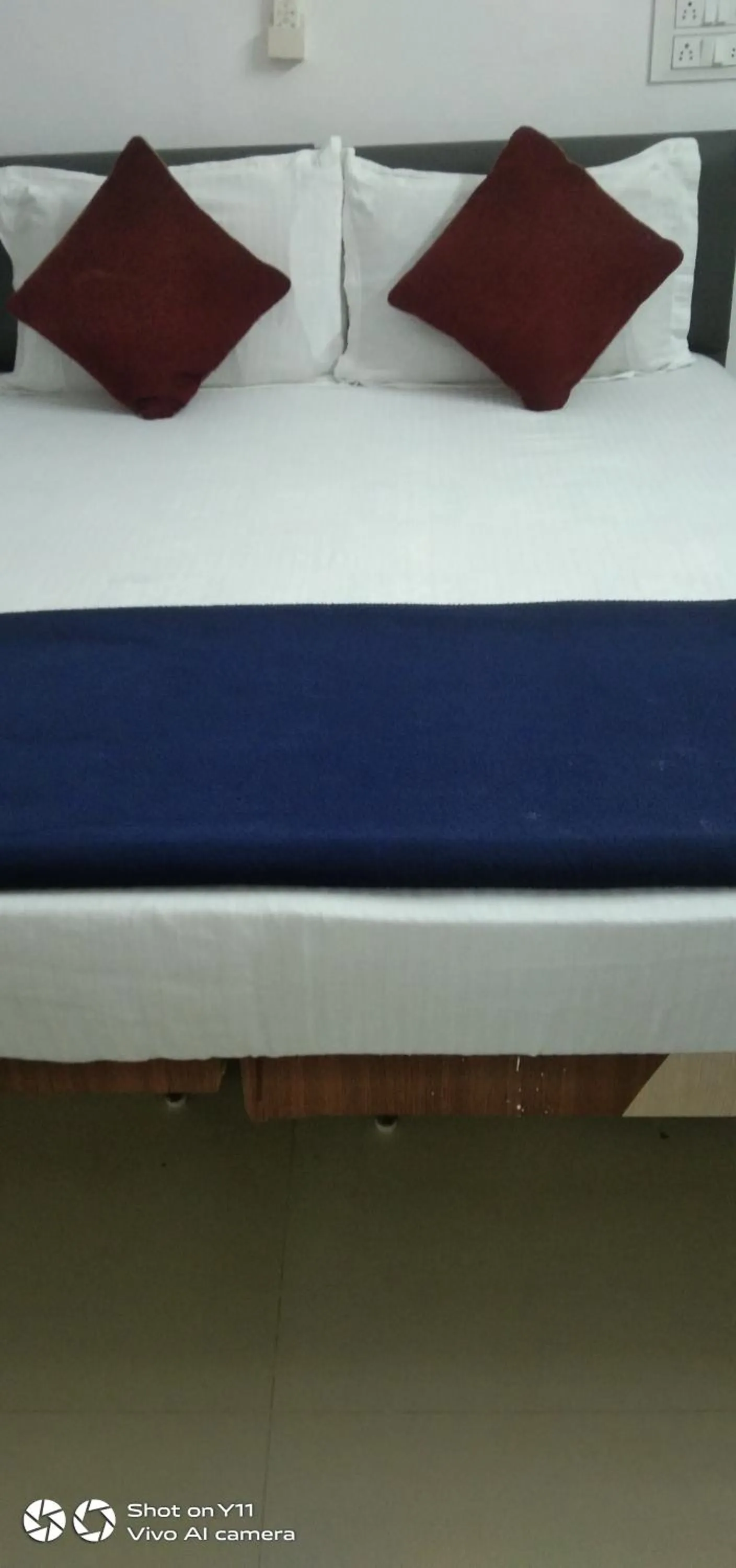 Bed in Gurukrupa Bunglow