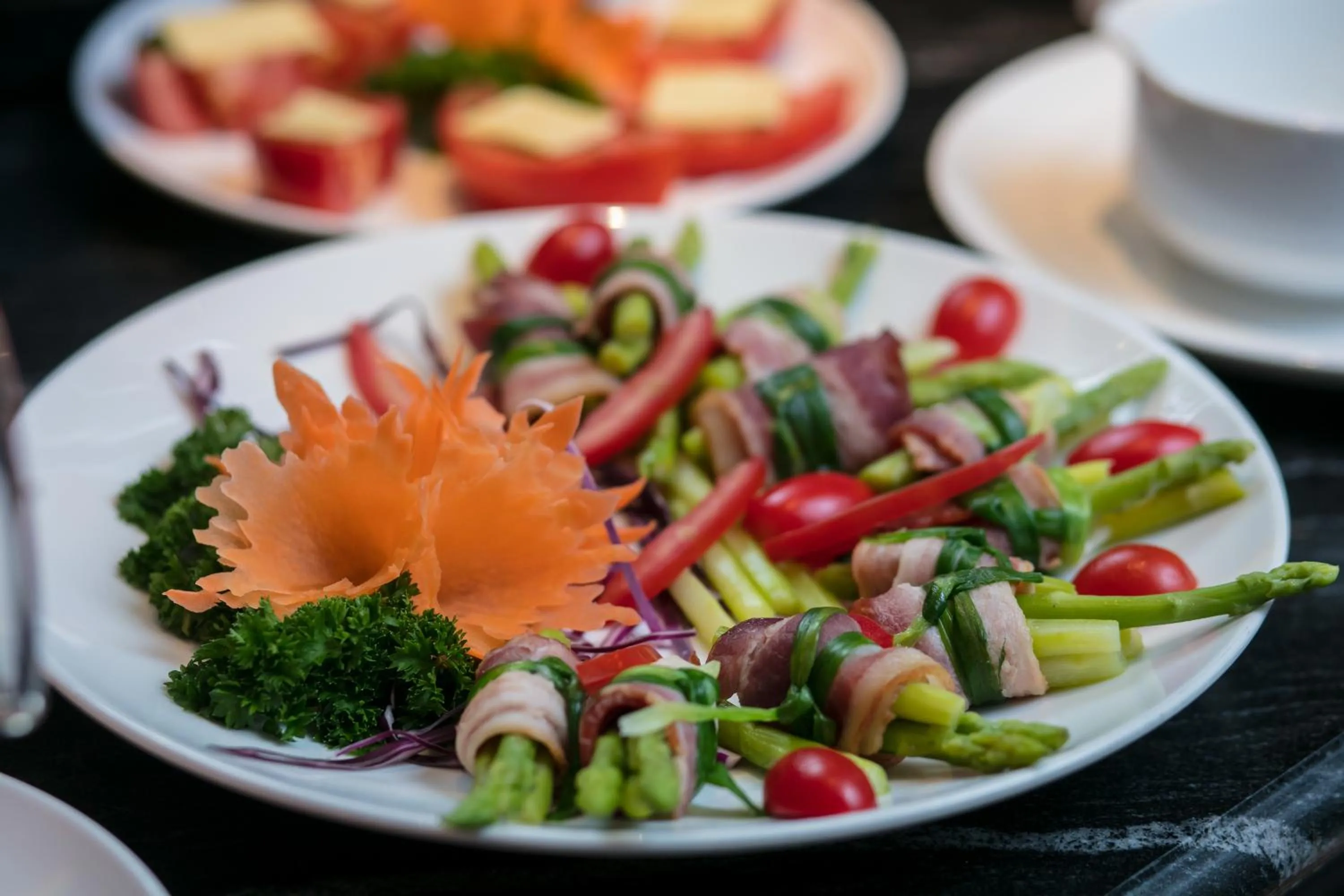 Buffet breakfast in La Beaute Boutique Hotel & Spa