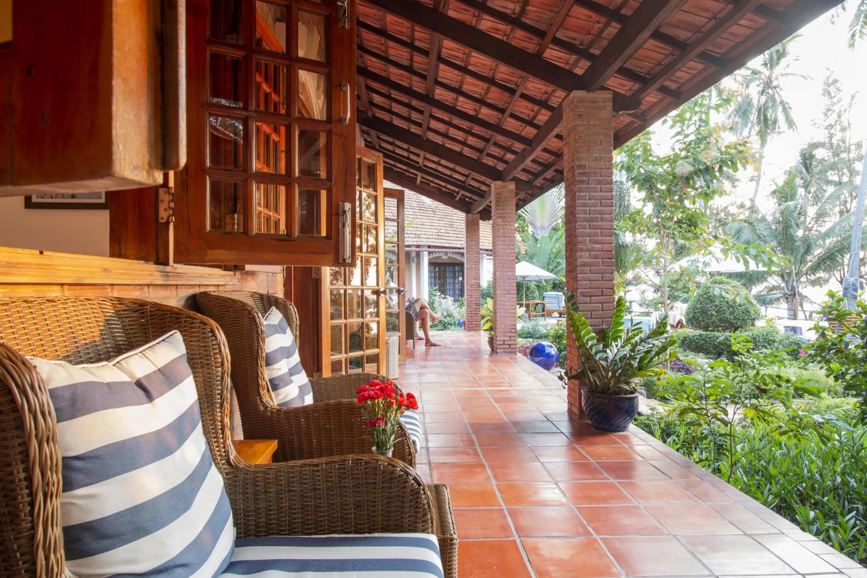 Balcony/Terrace in Cassia Cottage Resort and Spa
