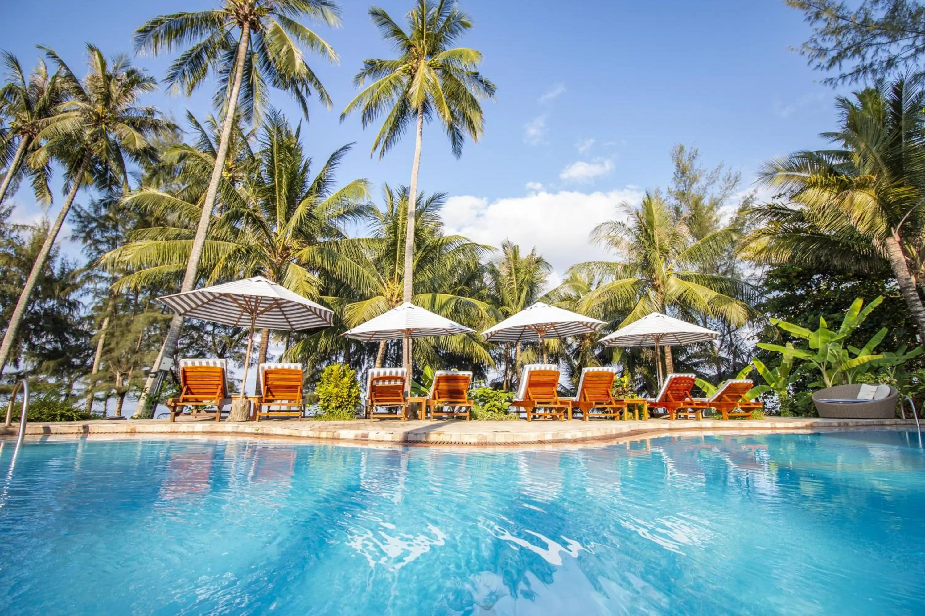 Swimming pool in Cassia Cottage Resort and Spa