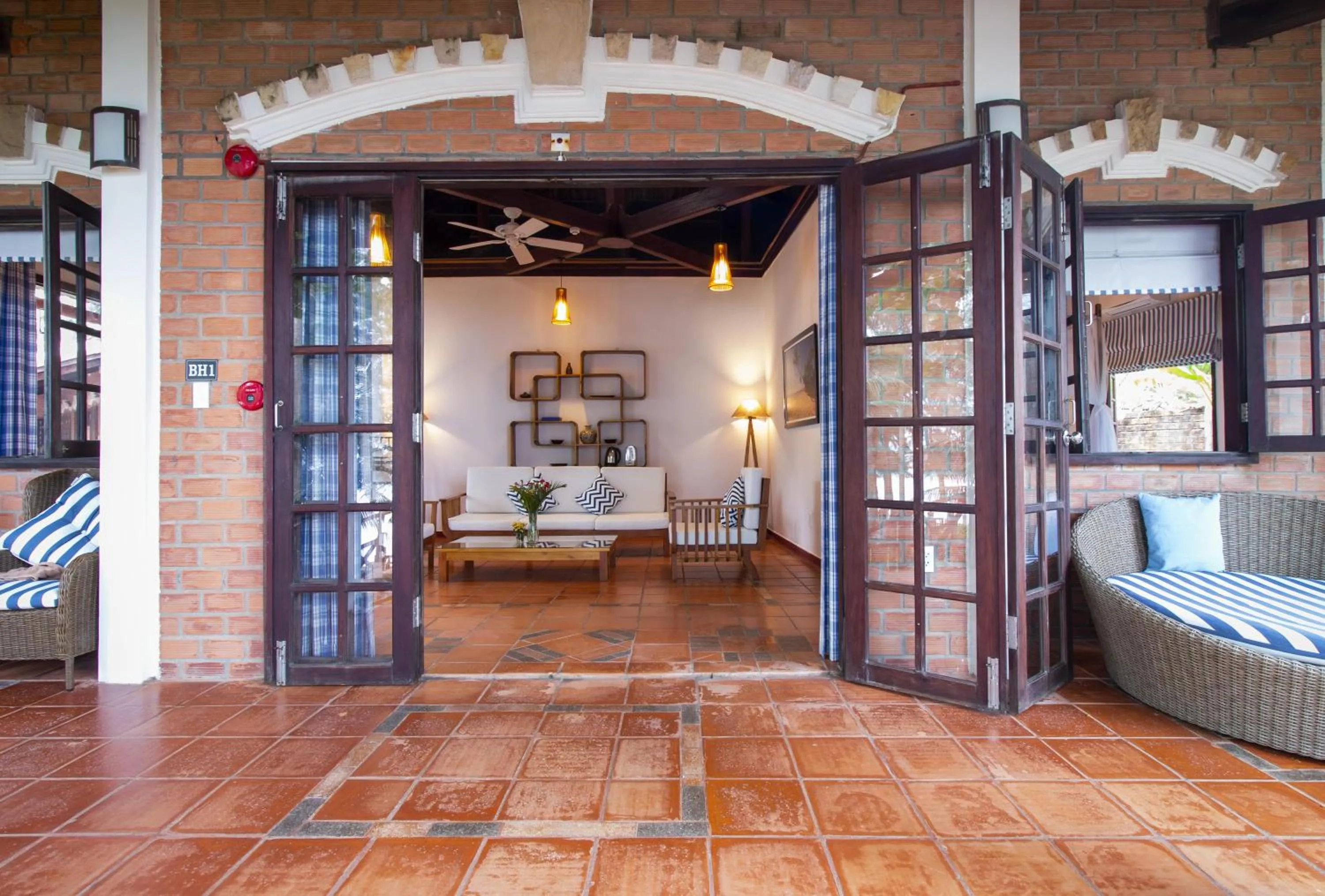 Living room in Cassia Cottage Resort and Spa
