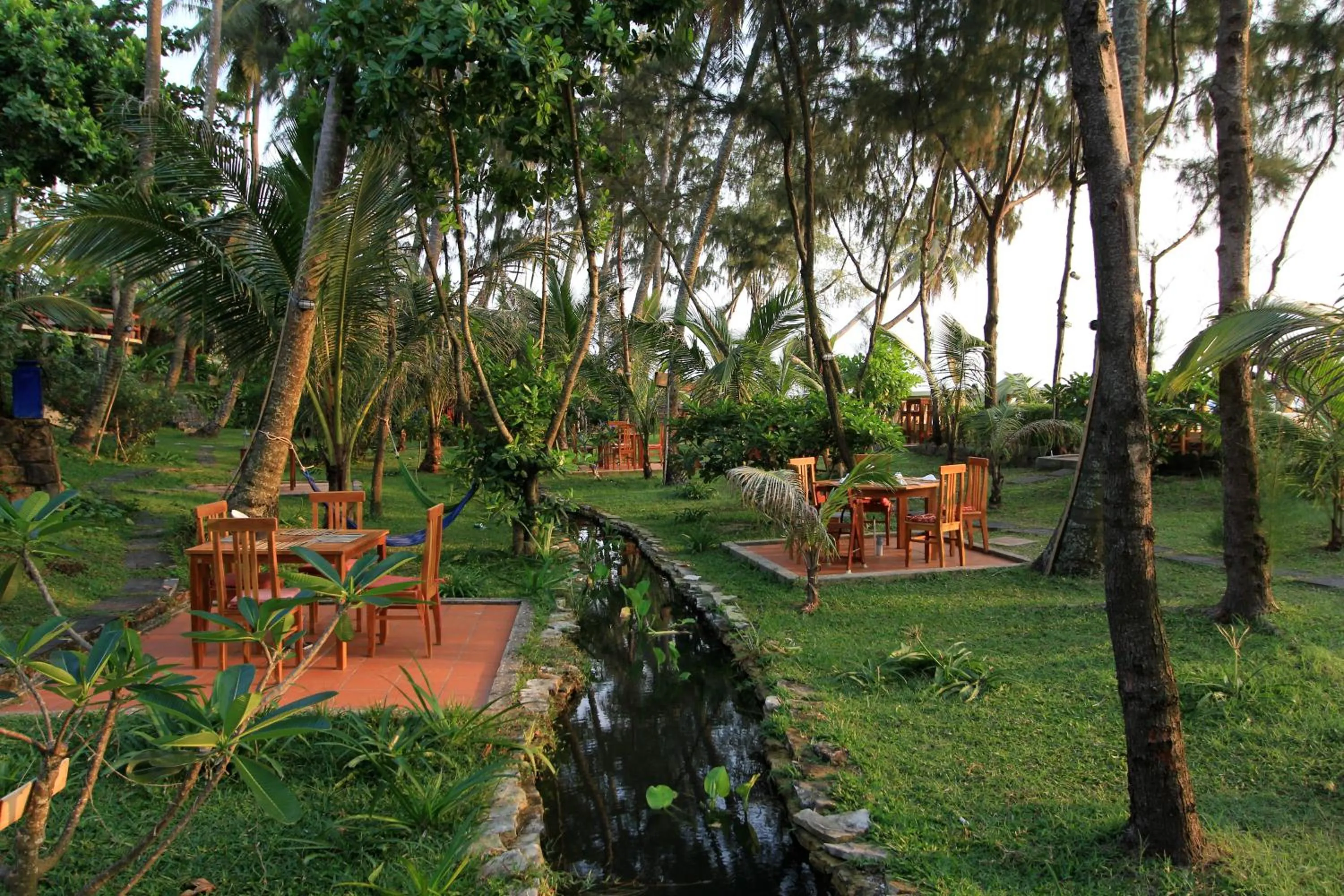 Garden in Cassia Cottage Resort and Spa