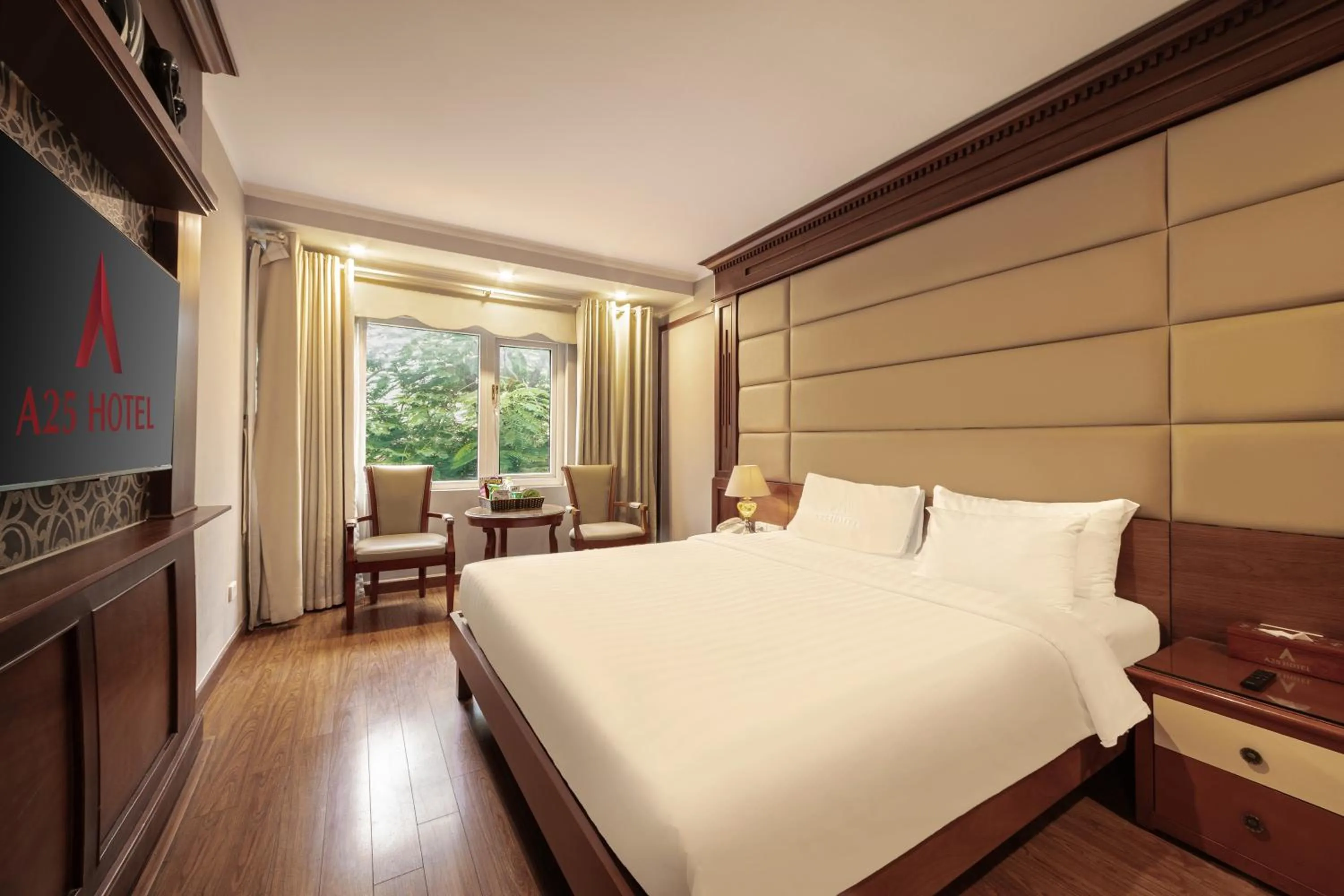 Bed in A25 Hotel - 23 Quán Thánh