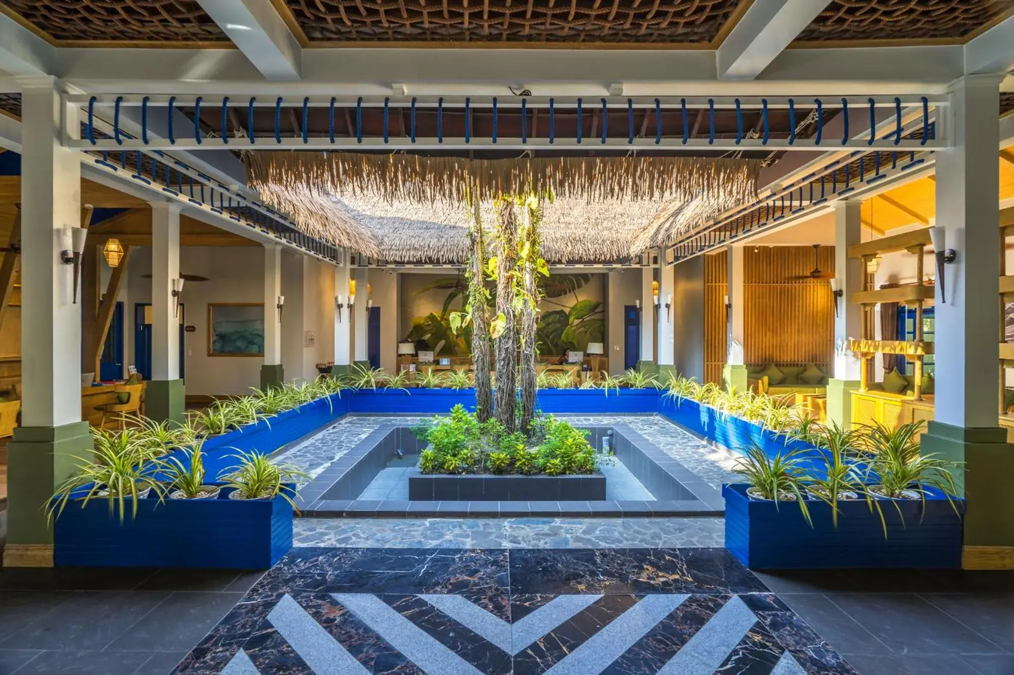 Lobby or reception in L'Azure Resort and Spa Lobby or reception in L'Azure Resort and Spa