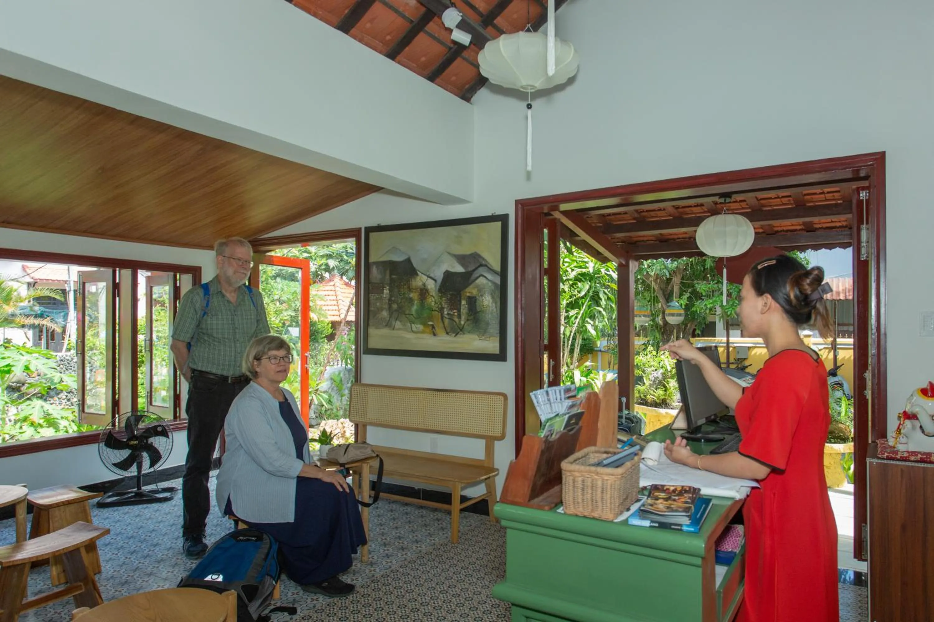 Lobby or reception in Hoi An Garden Villas