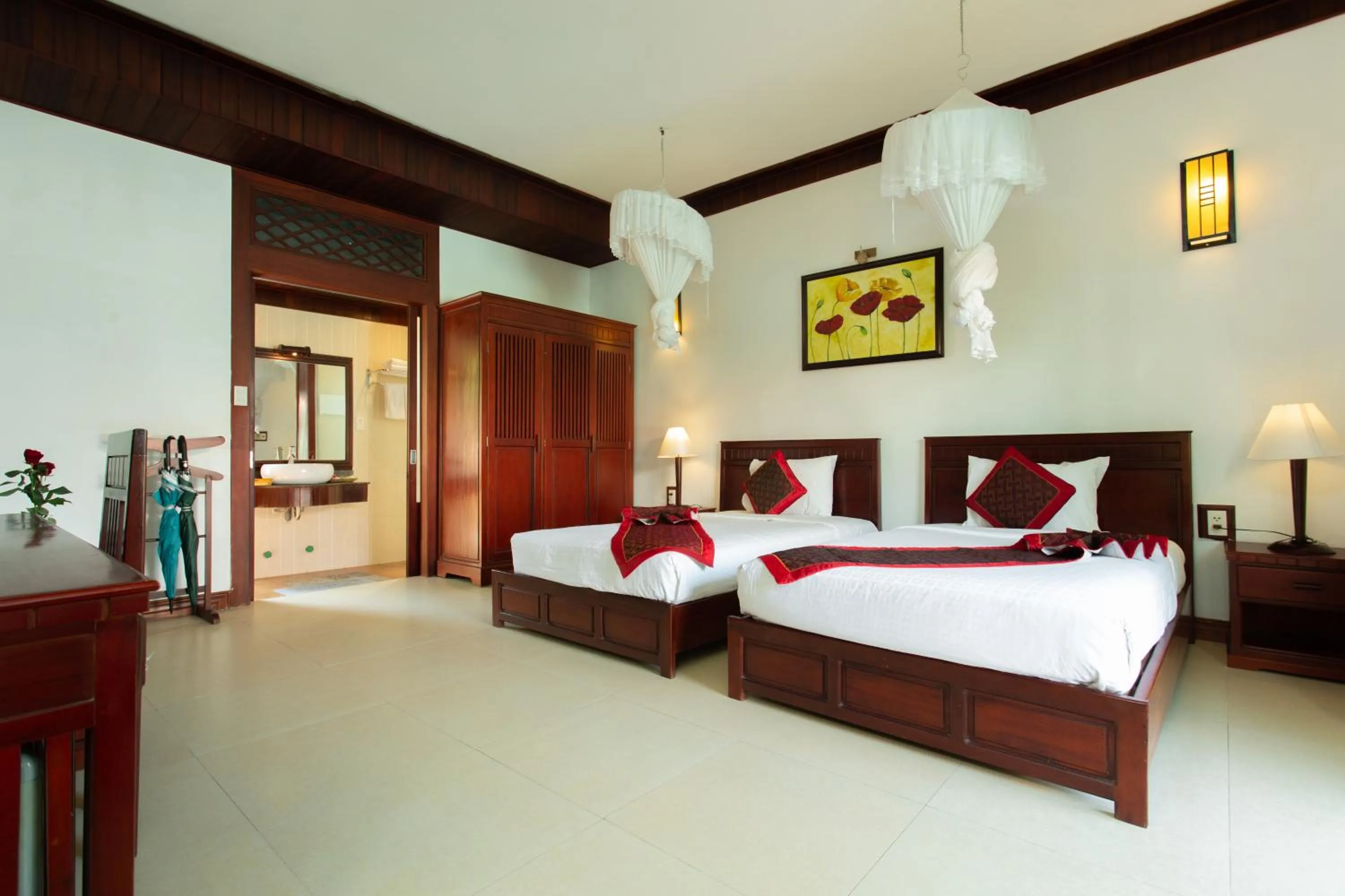 Bedroom, Bed in Hoi An Garden Villas