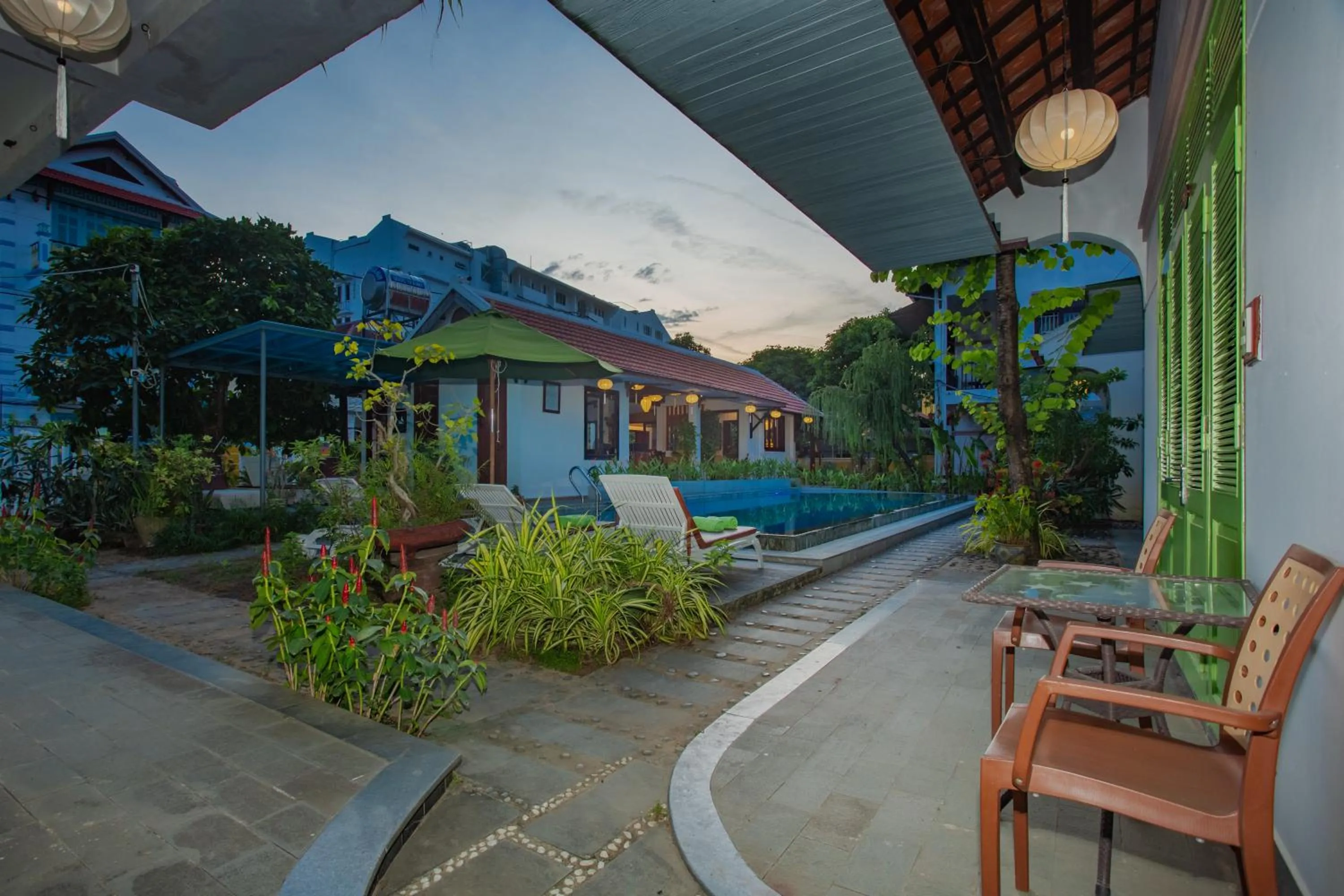 Swimming pool in Hoi An Garden Villas