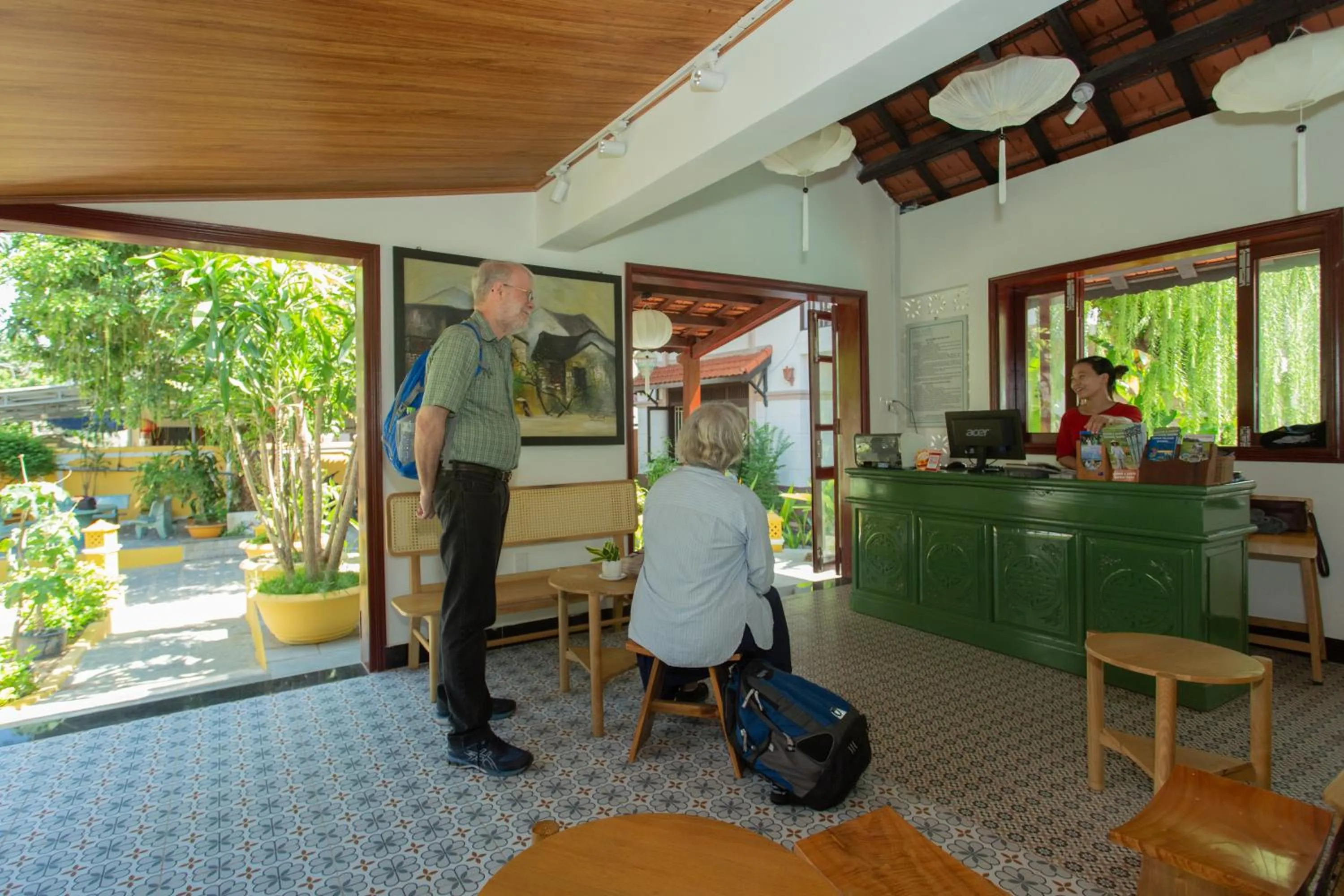 Lobby or reception in Hoi An Garden Villas