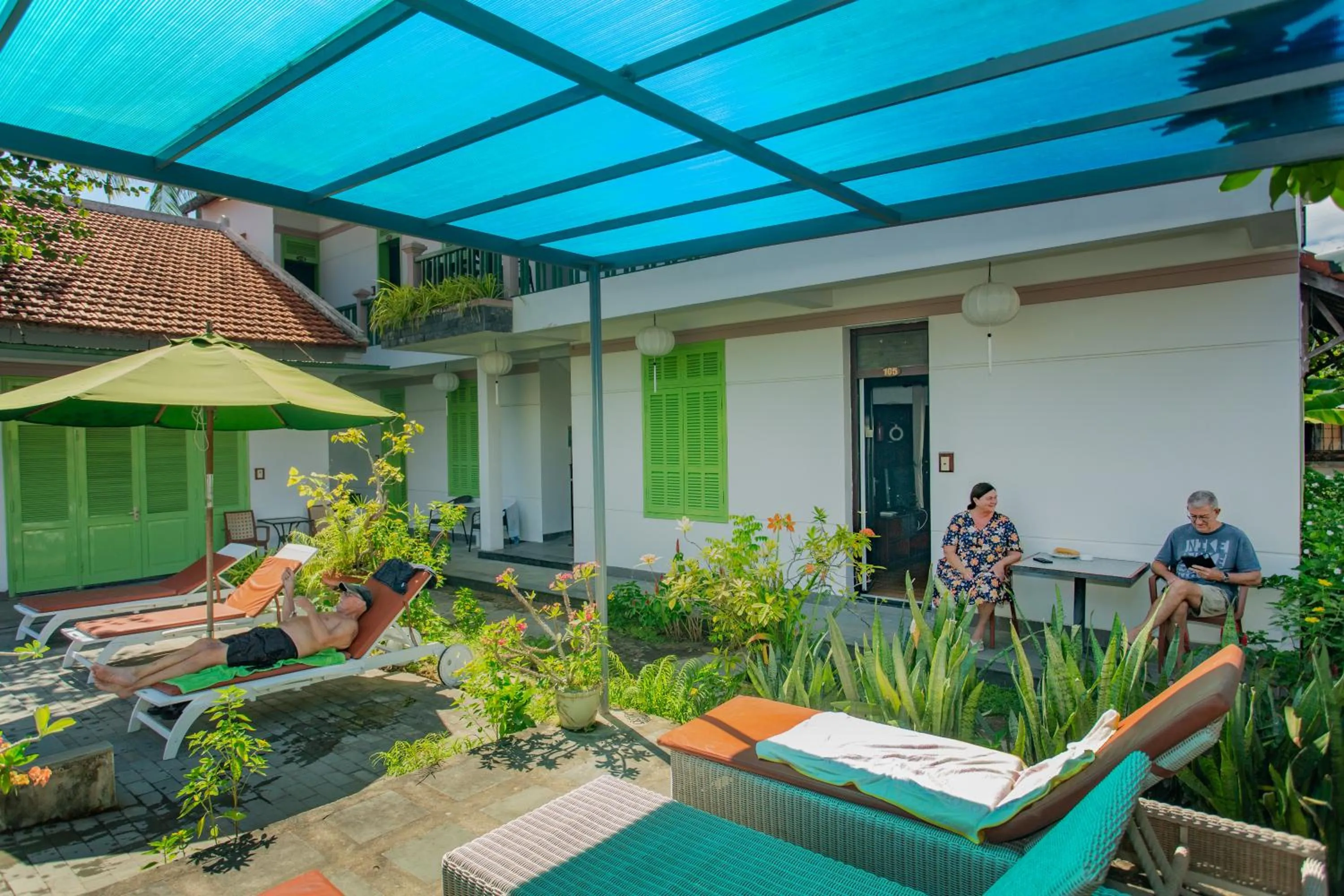 Swimming pool in Hoi An Garden Villas