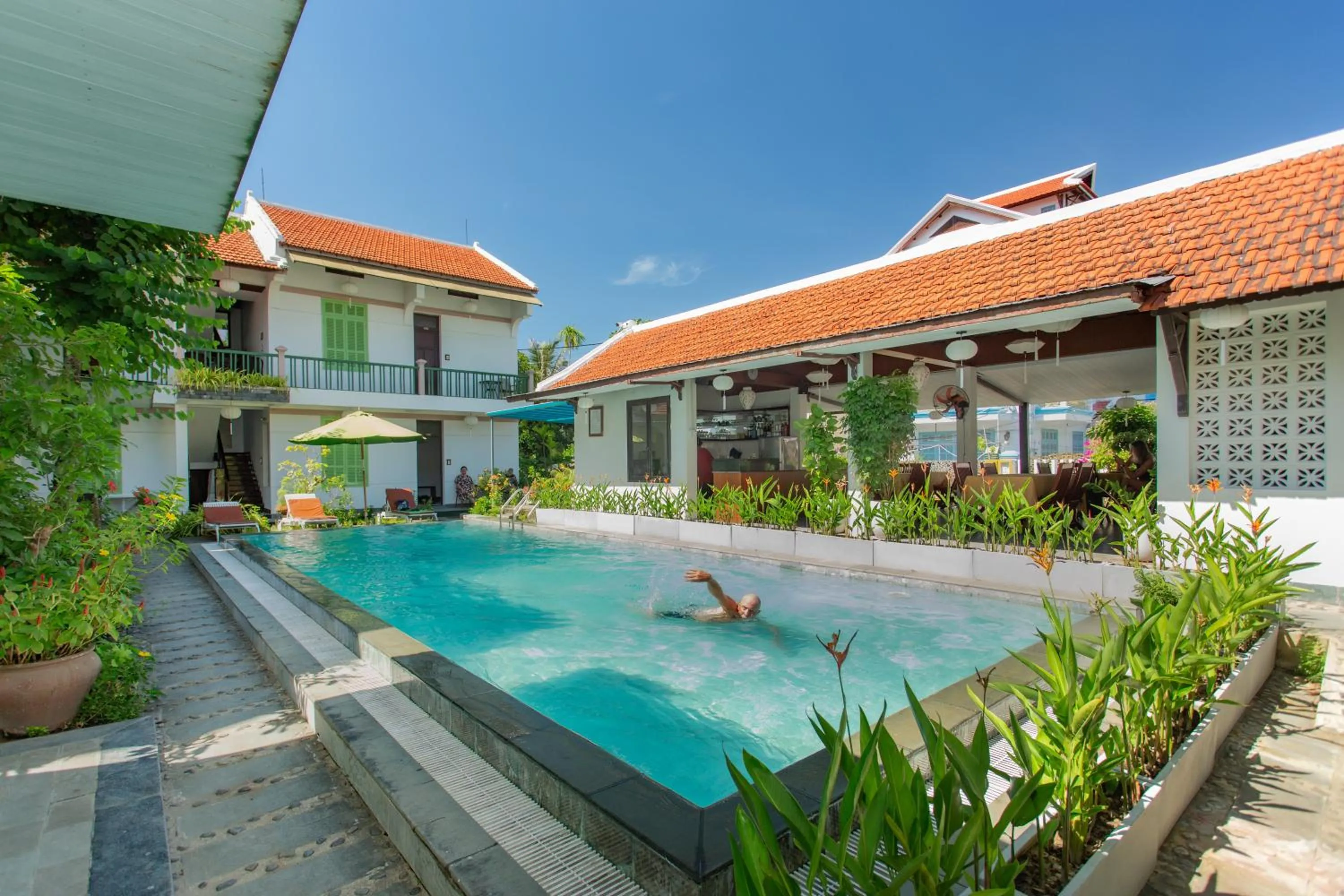 Swimming pool in Hoi An Garden Villas