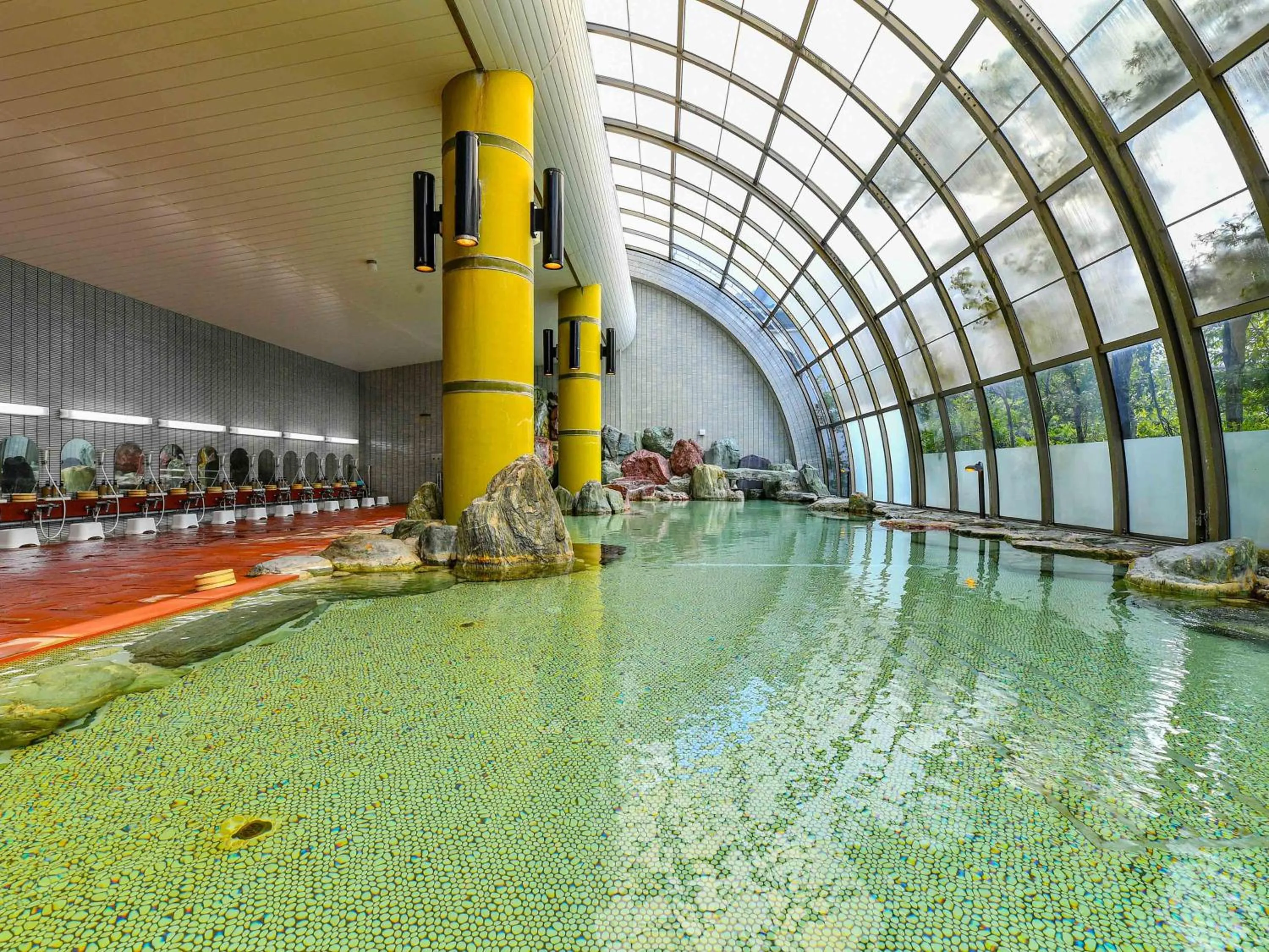 Public Bath in Hokuriku Fukui Awara Onsen Mimatsu