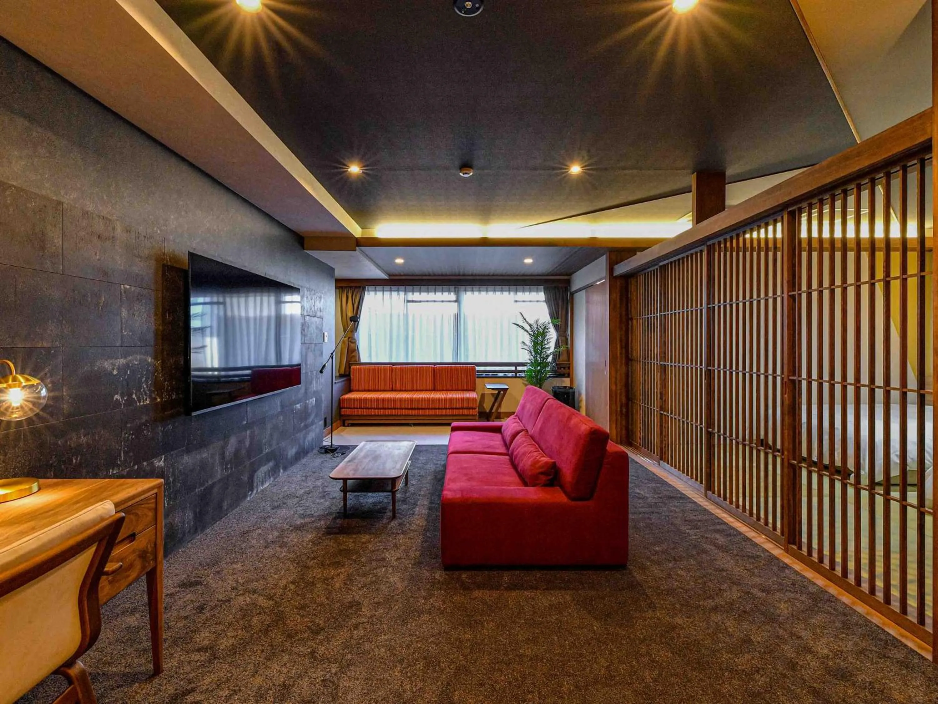 Living room in Hokuriku Fukui Awara Onsen Mimatsu