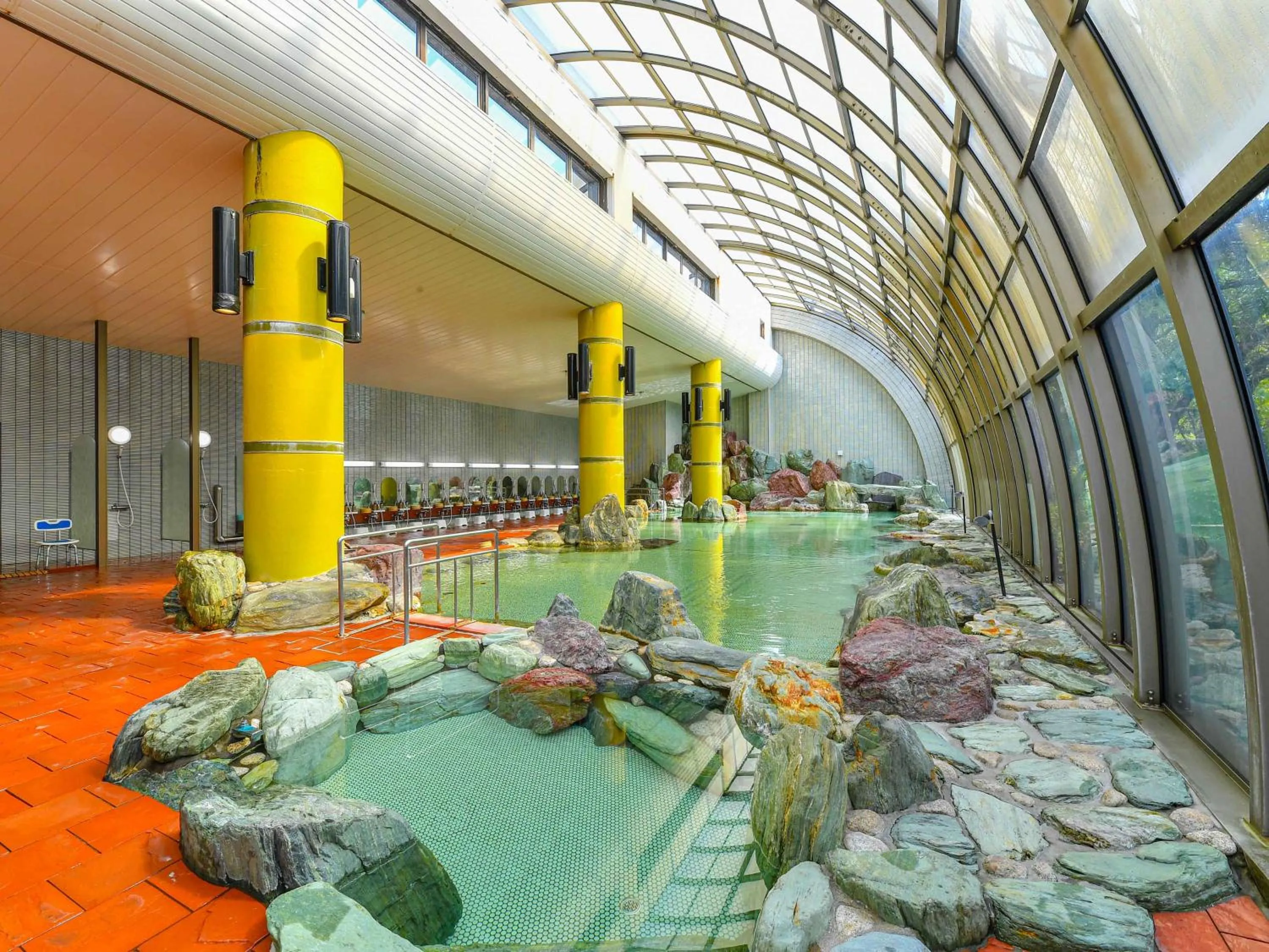 Public Bath in Hokuriku Fukui Awara Onsen Mimatsu