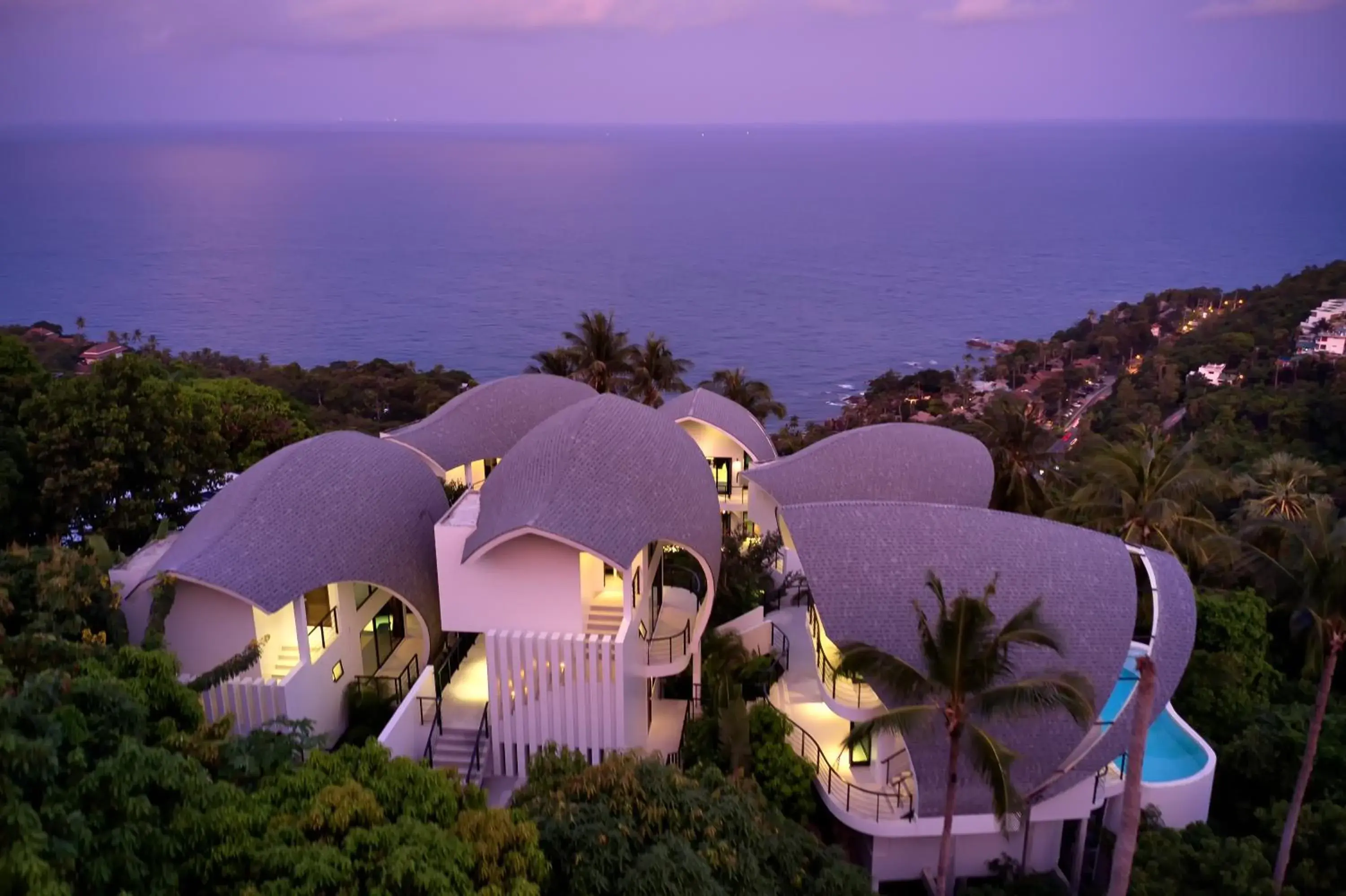 Bird's eye view in Villa The Spot Koh Samui Bird's eye view in Villa The Spot Koh Samui