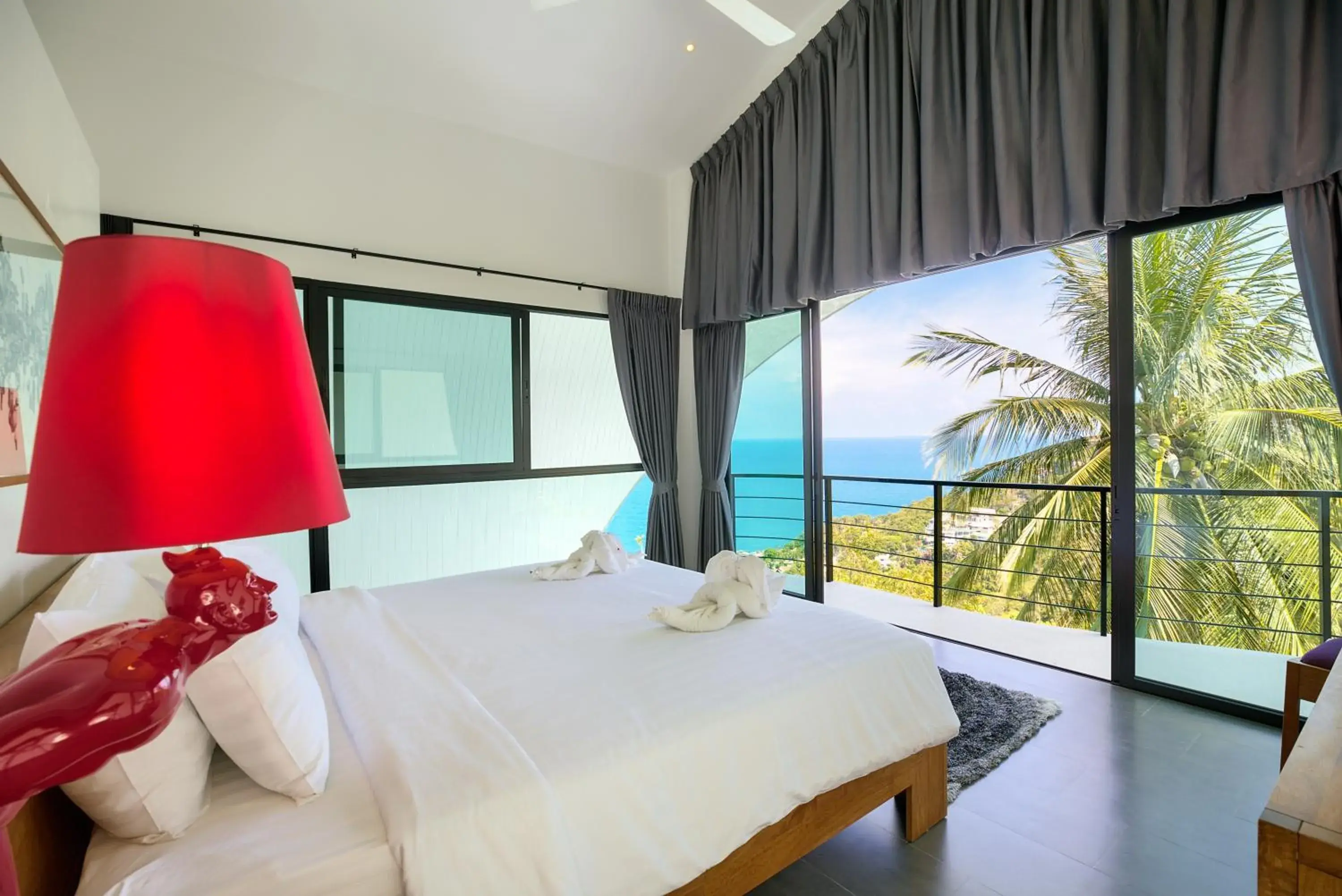 Patio, Bed in Villa The Spot Koh Samui Patio, Bed in Villa The Spot Koh Samui