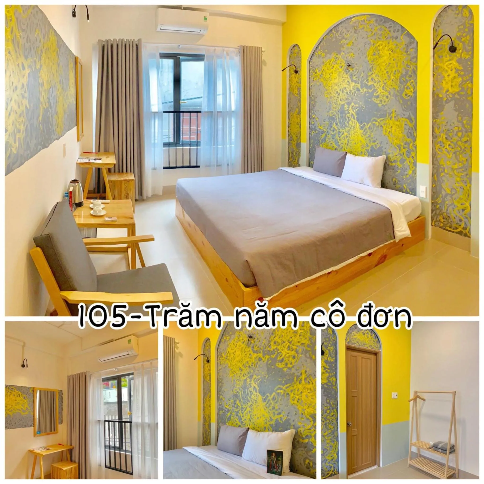 Photo of the whole room, Bed in Joy House